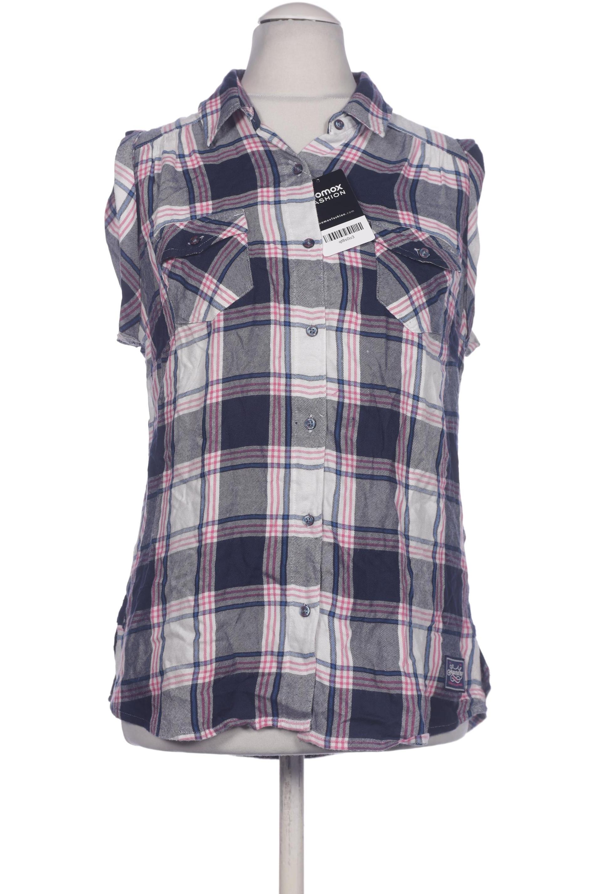 

Superdry Damen Bluse, marineblau, Gr. 38
