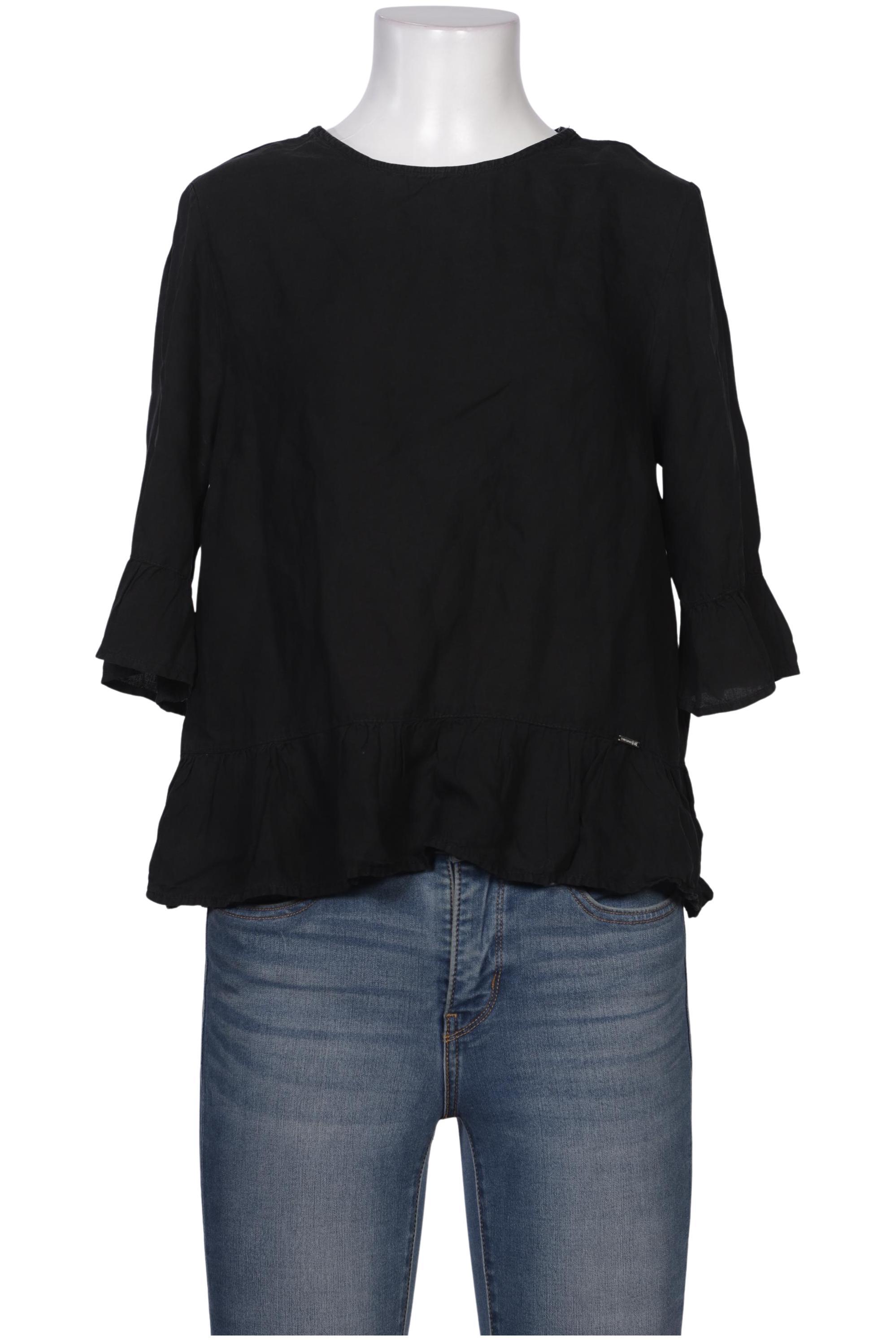 

Superdry Damen Bluse, schwarz, Gr. 38