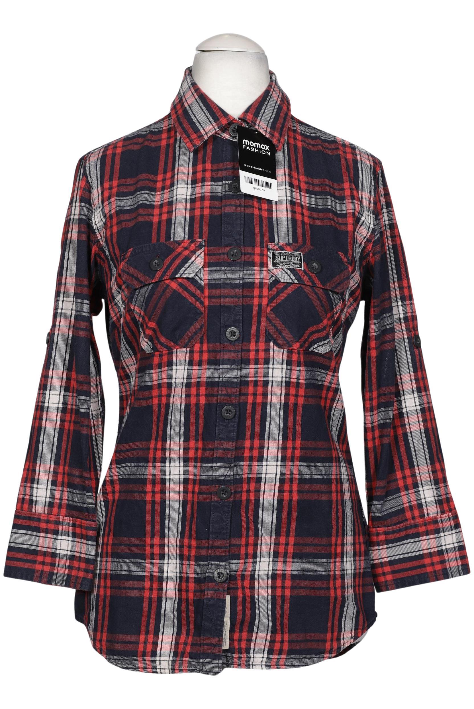 

Superdry Damen Bluse, marineblau, Gr. 38