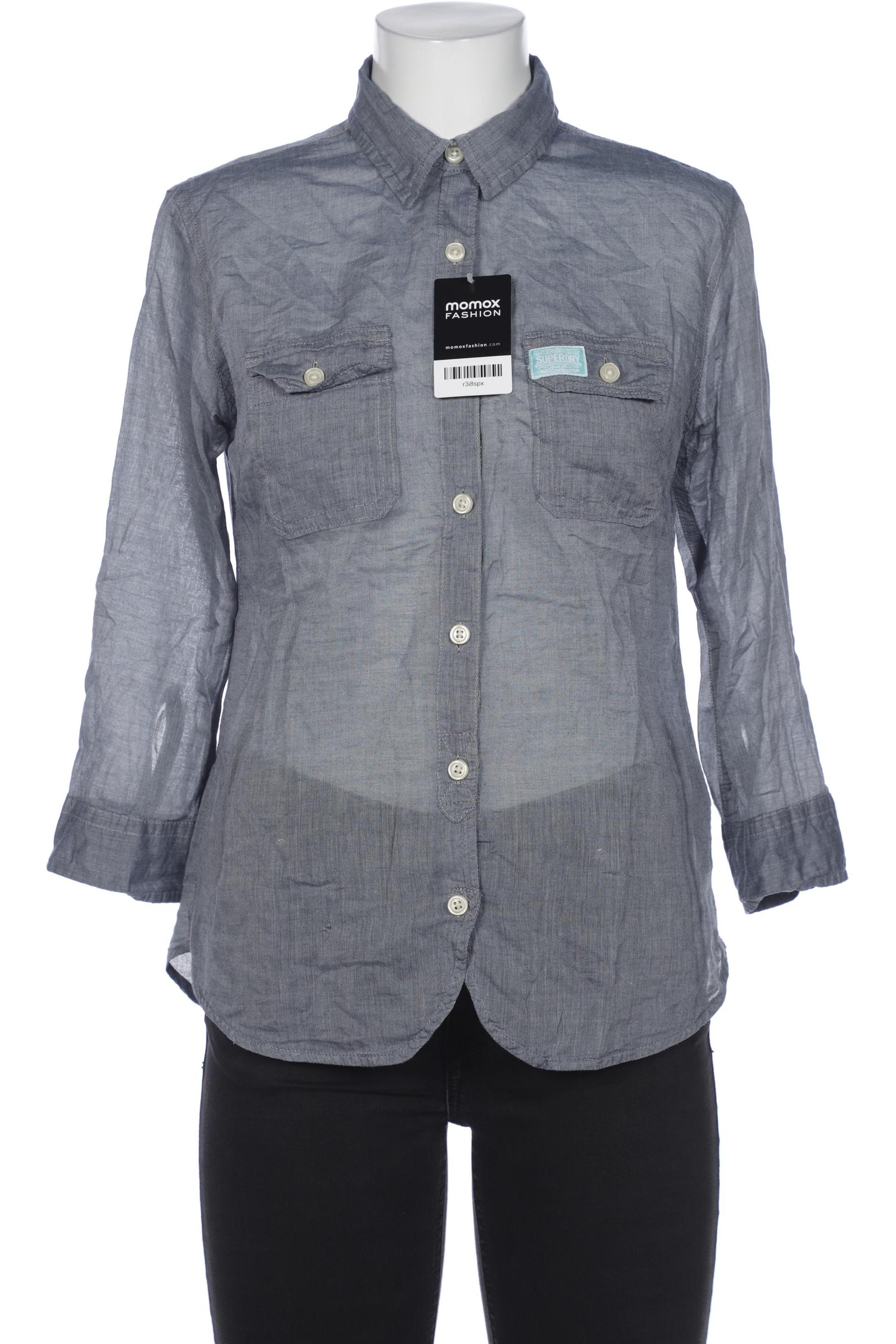 

Superdry Damen Bluse, blau