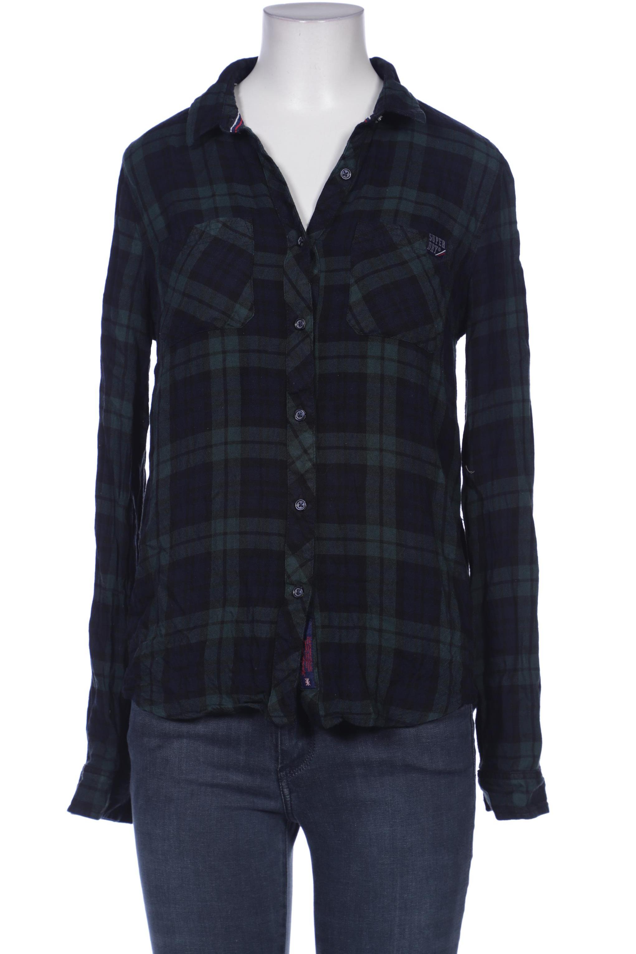 

Superdry Damen Bluse, grün, Gr. 36