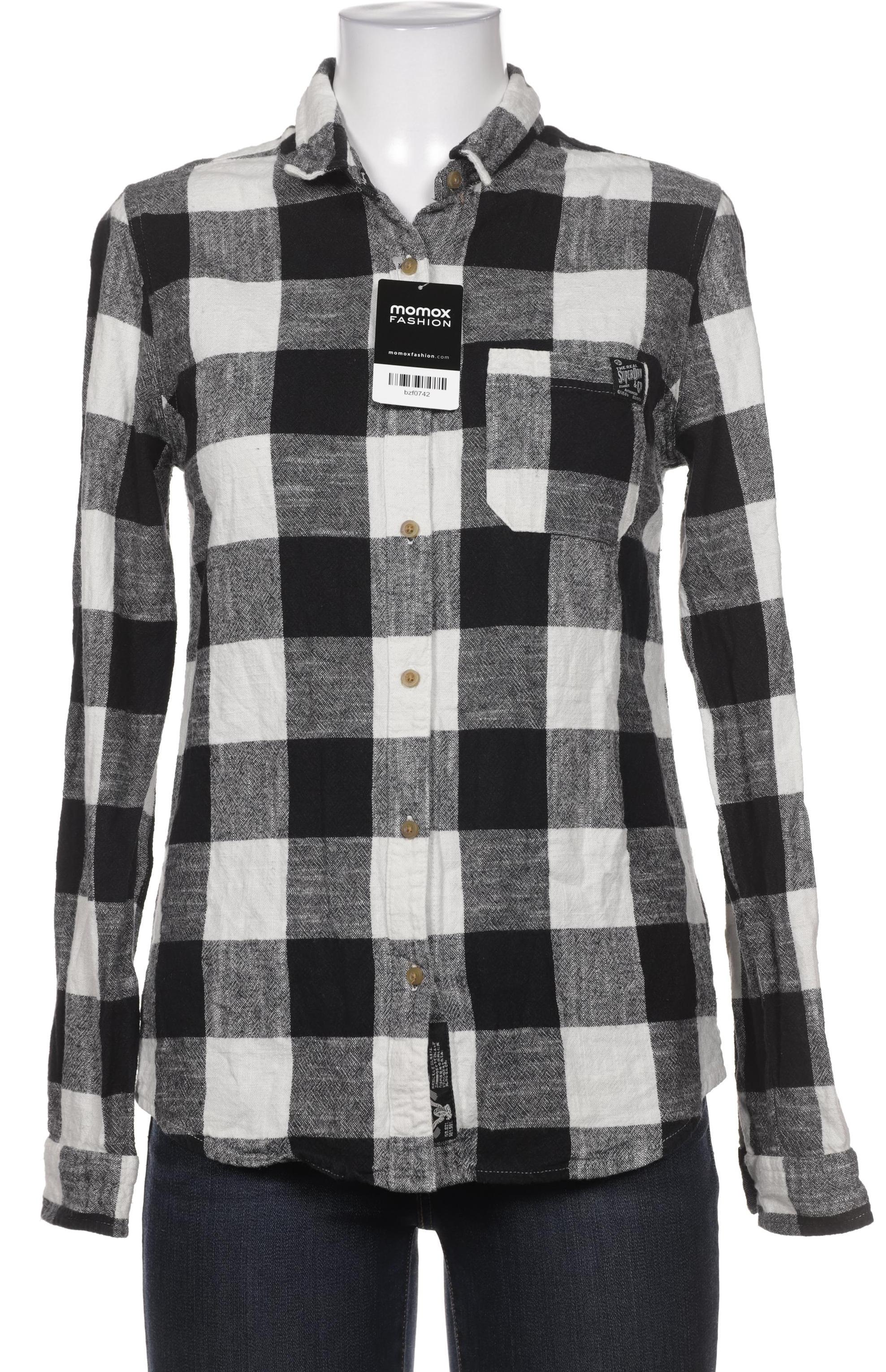 

Superdry Damen Bluse, schwarz, Gr. 38