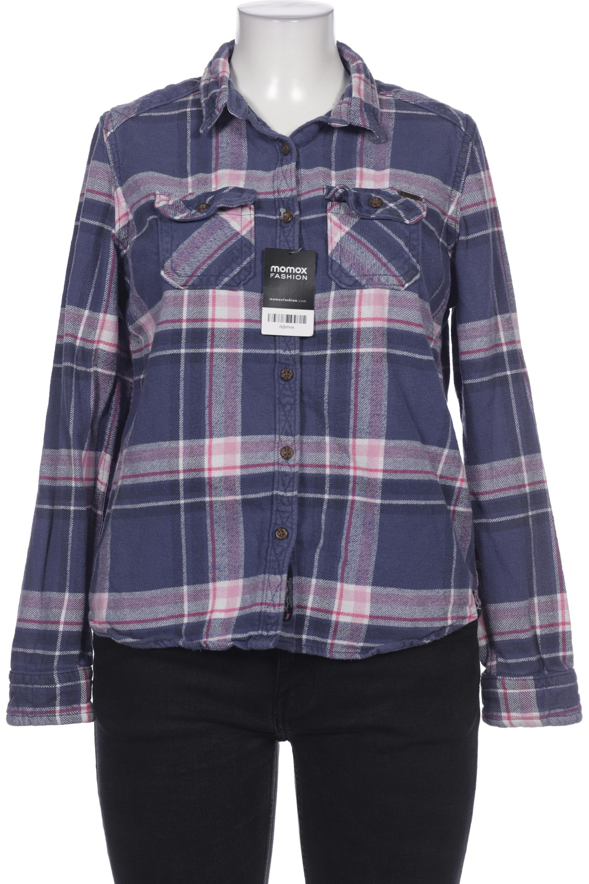 

Superdry Damen Bluse, blau