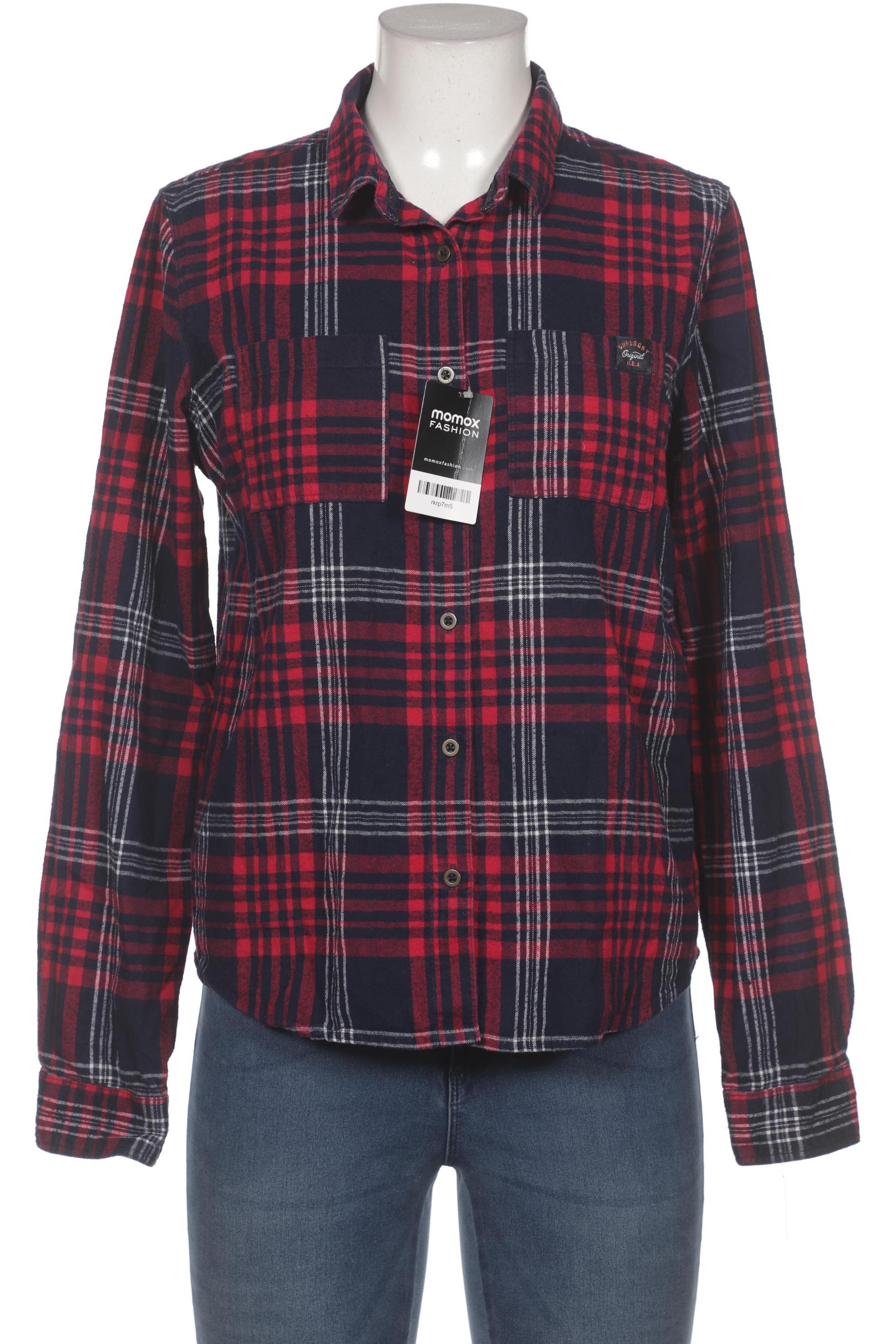 

Superdry Damen Bluse, marineblau, Gr. 40
