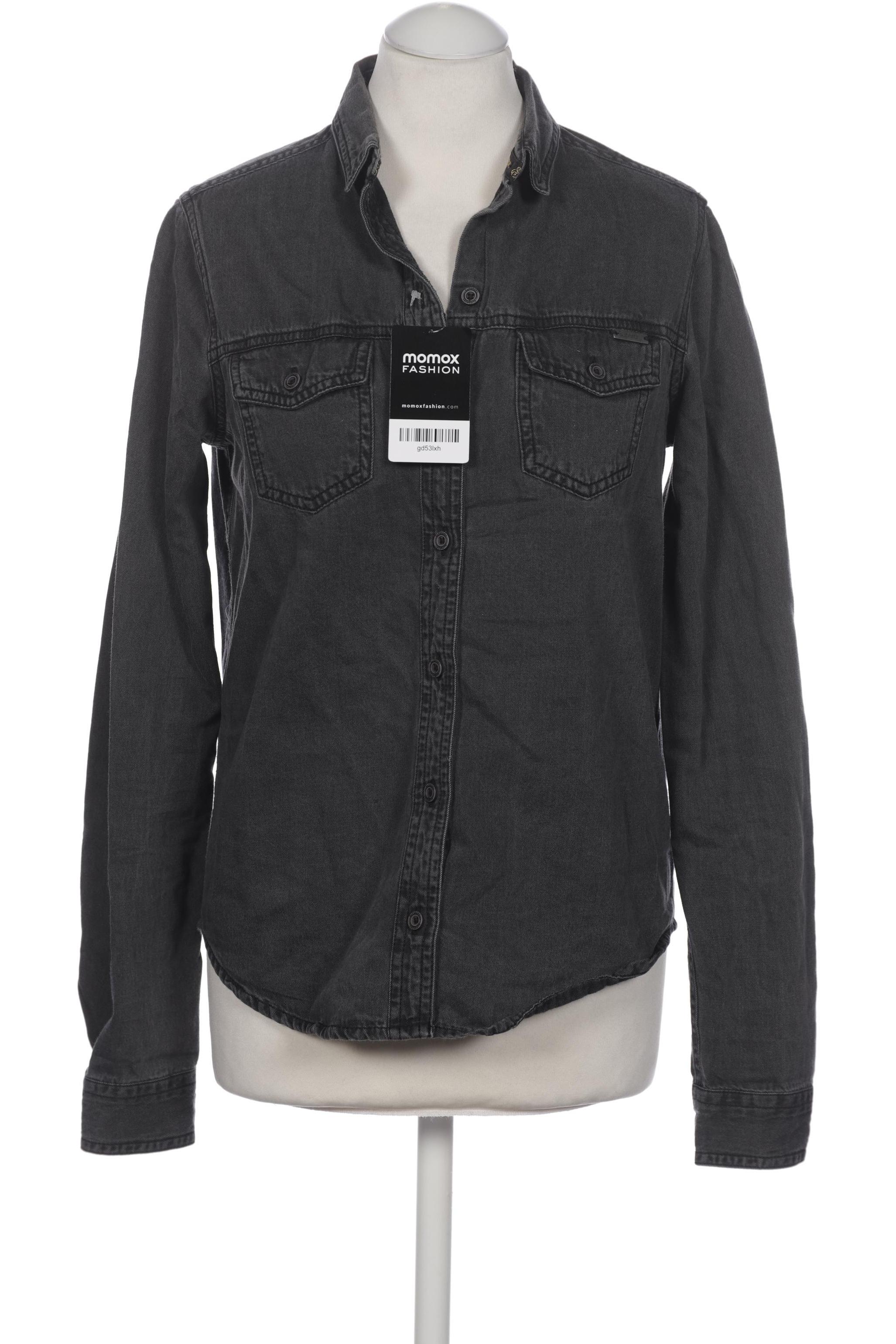 

Superdry Damen Bluse, grau, Gr. 36