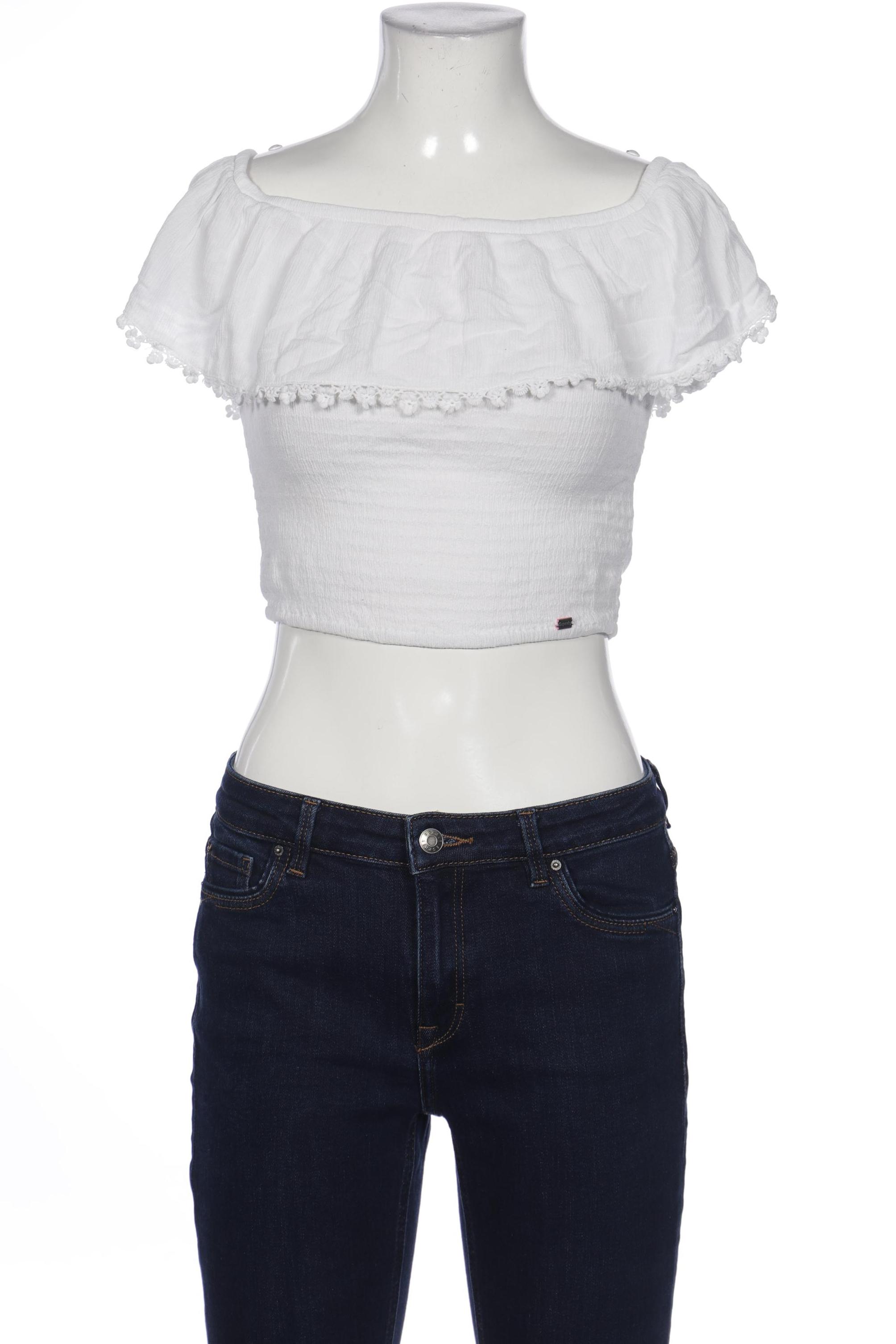 

Superdry Damen Bluse, weiß, Gr. 36