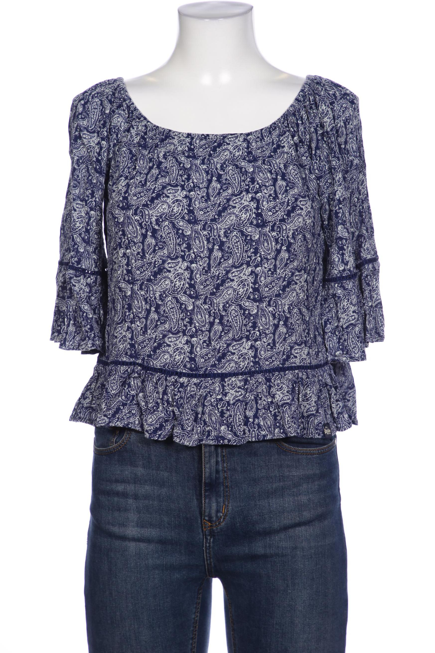 

Superdry Damen Bluse, marineblau