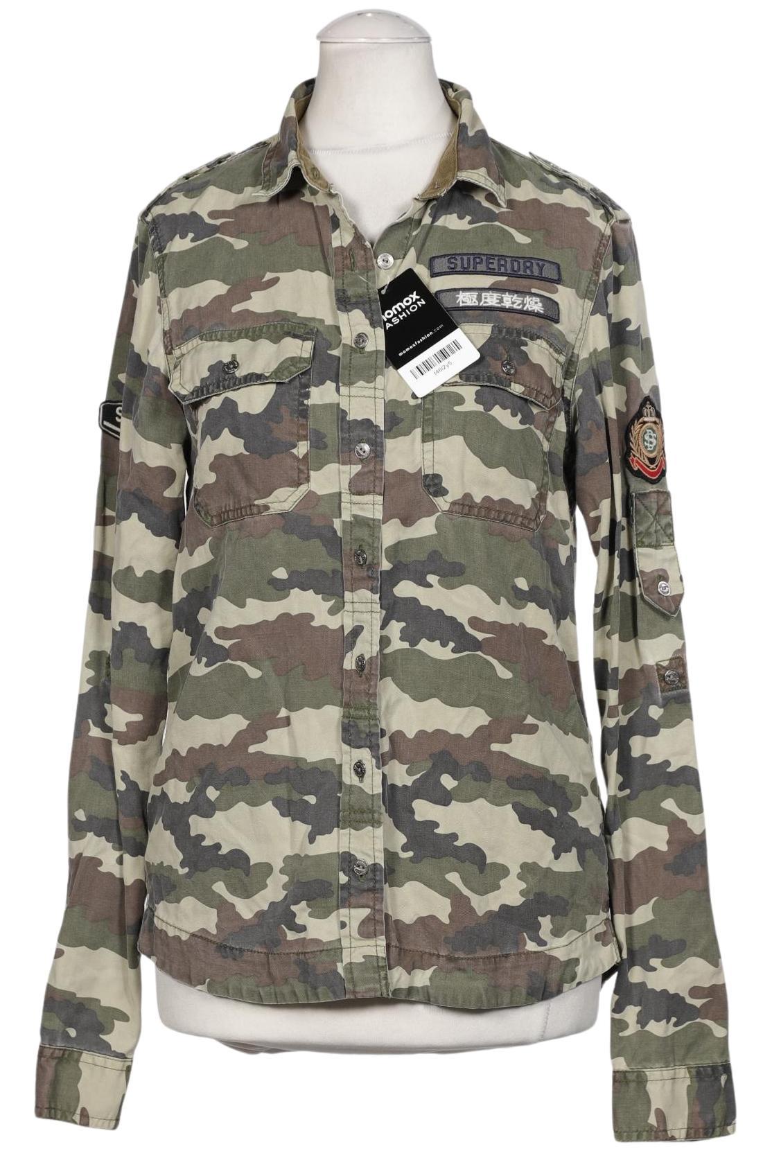 

Superdry Damen Bluse, grün, Gr. 32