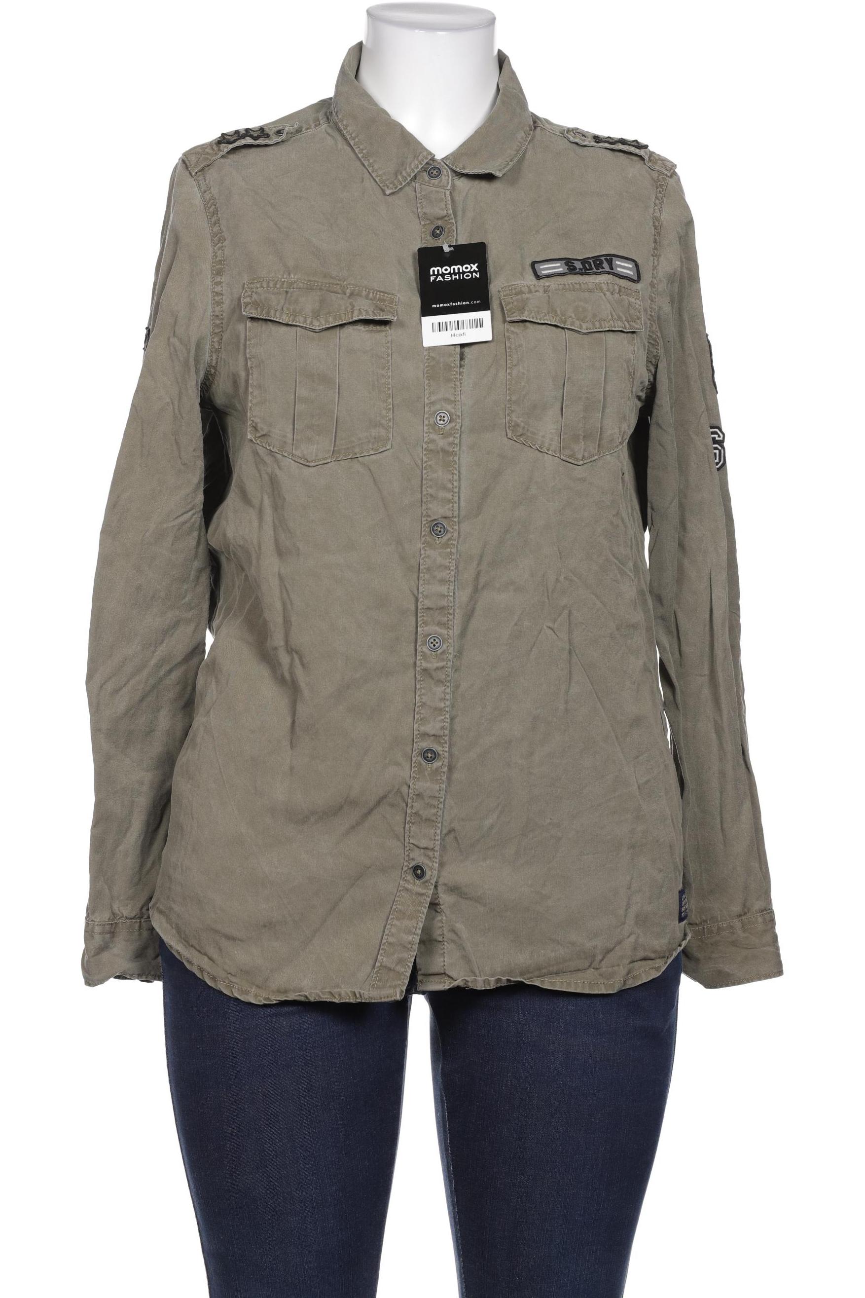 

Superdry Damen Bluse, grau