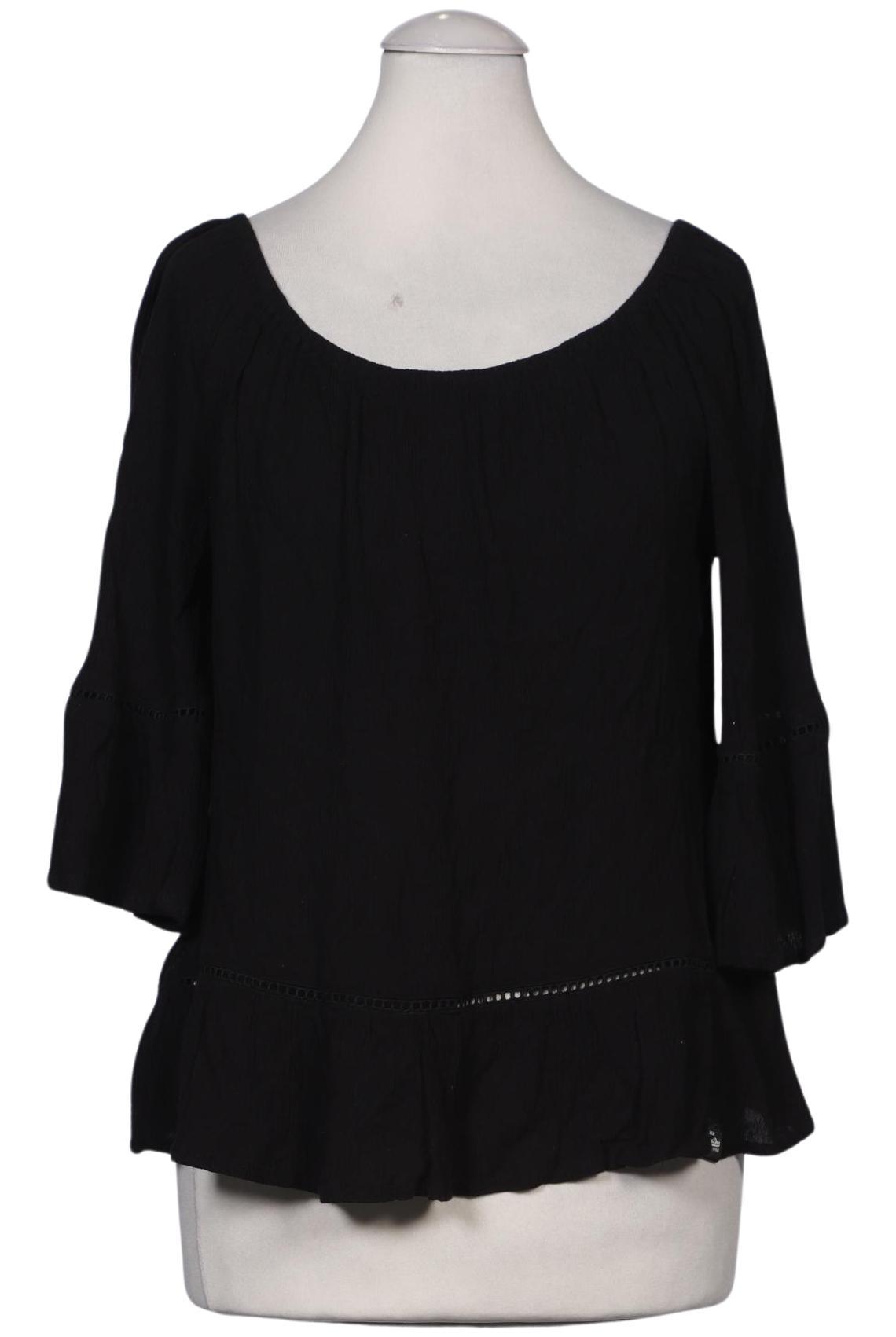 

Superdry Damen Bluse, schwarz, Gr. 36
