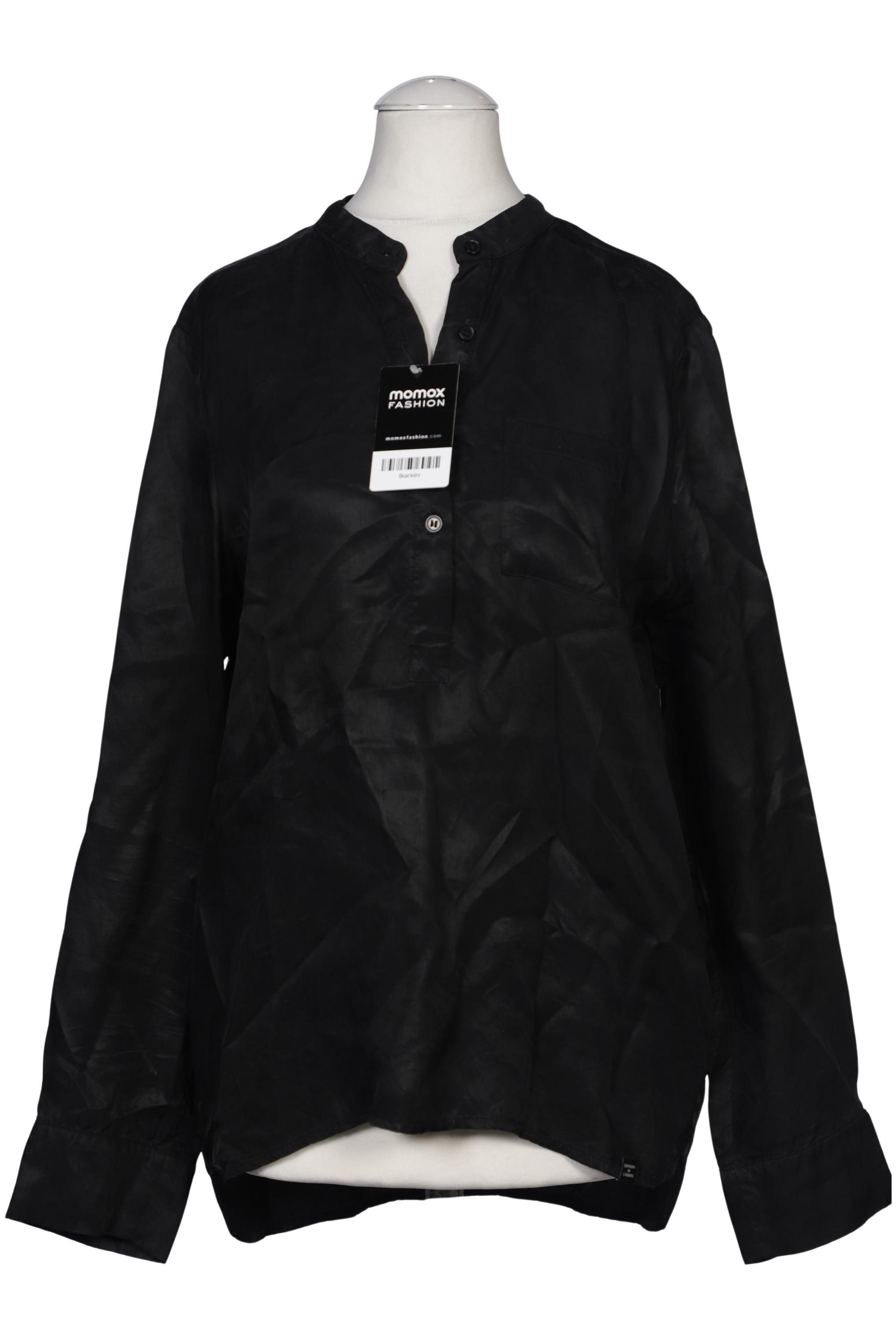 

Superdry Damen Bluse, schwarz, Gr. 36
