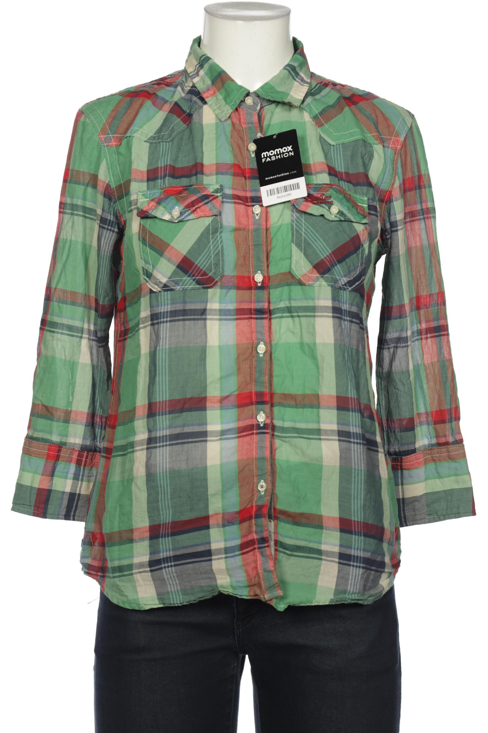 

Superdry Damen Bluse, grün, Gr. 42