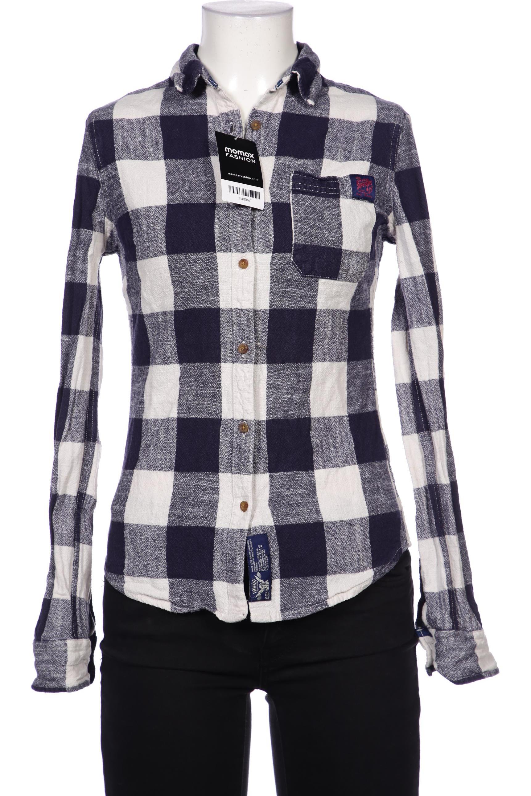 

Superdry Damen Bluse, marineblau