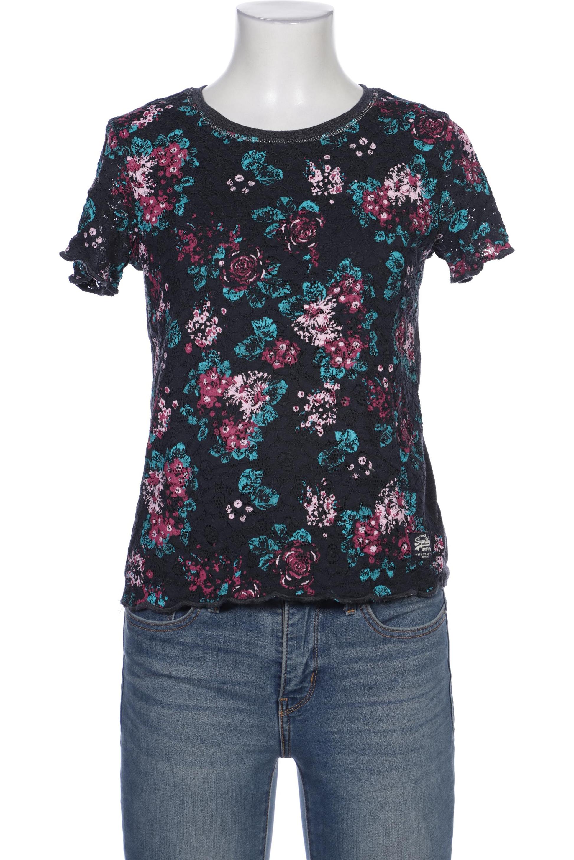 

Superdry Damen Bluse, marineblau, Gr. 34