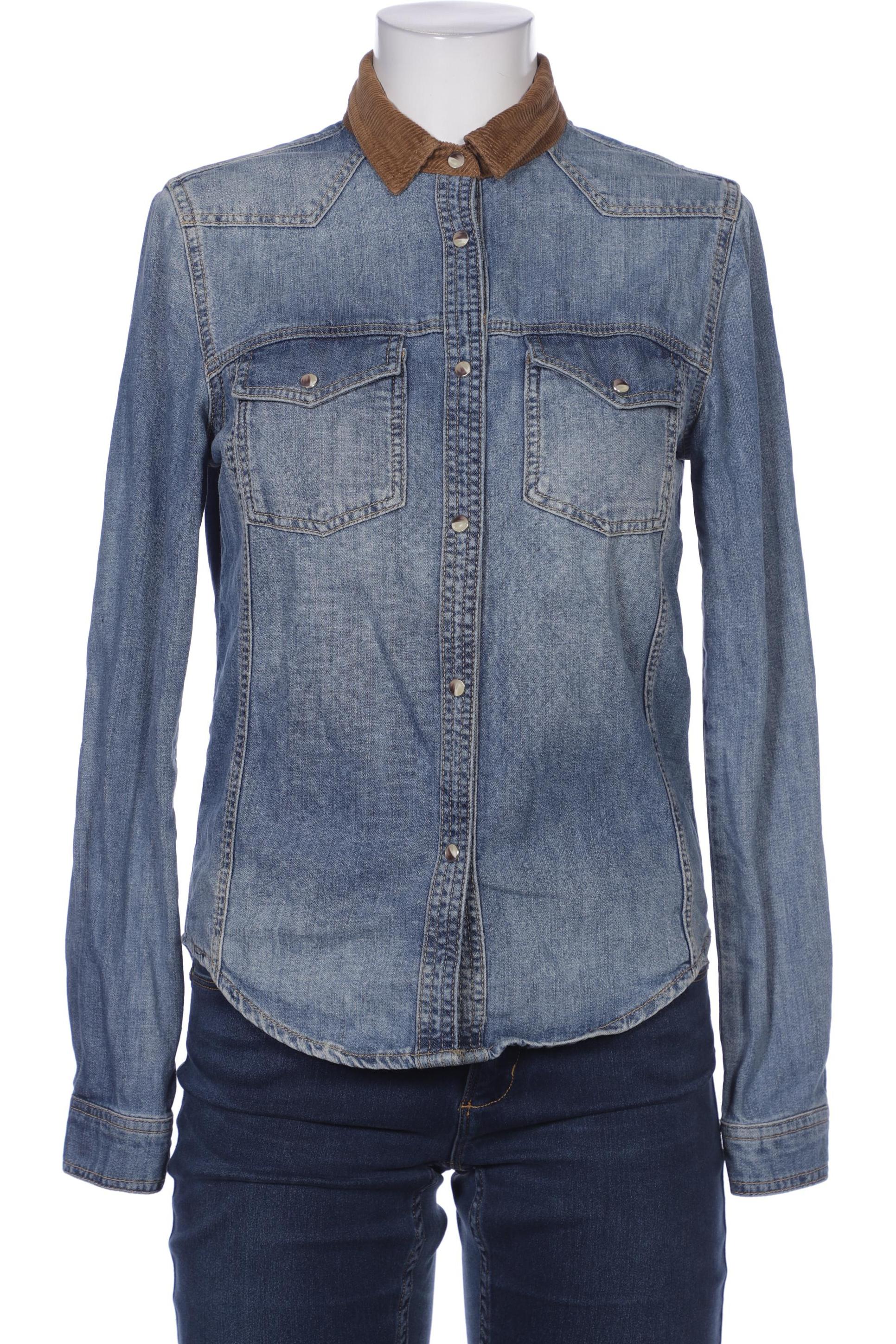 

Superdry Damen Bluse, blau, Gr. 36