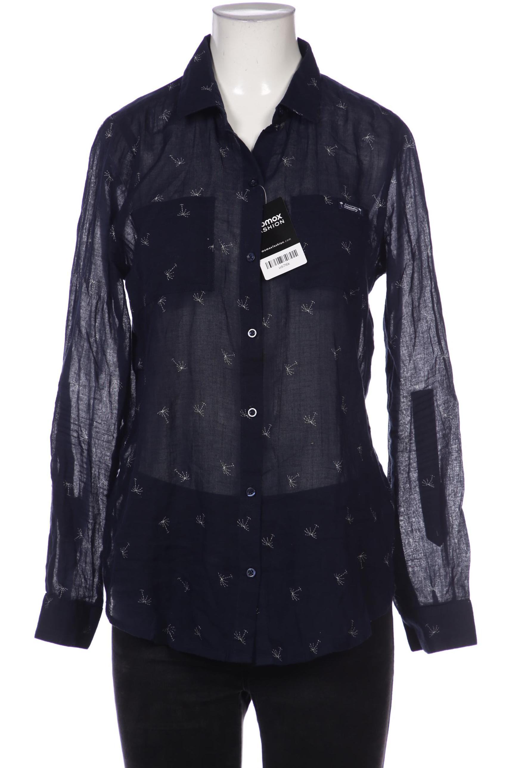 

Superdry Damen Bluse, marineblau