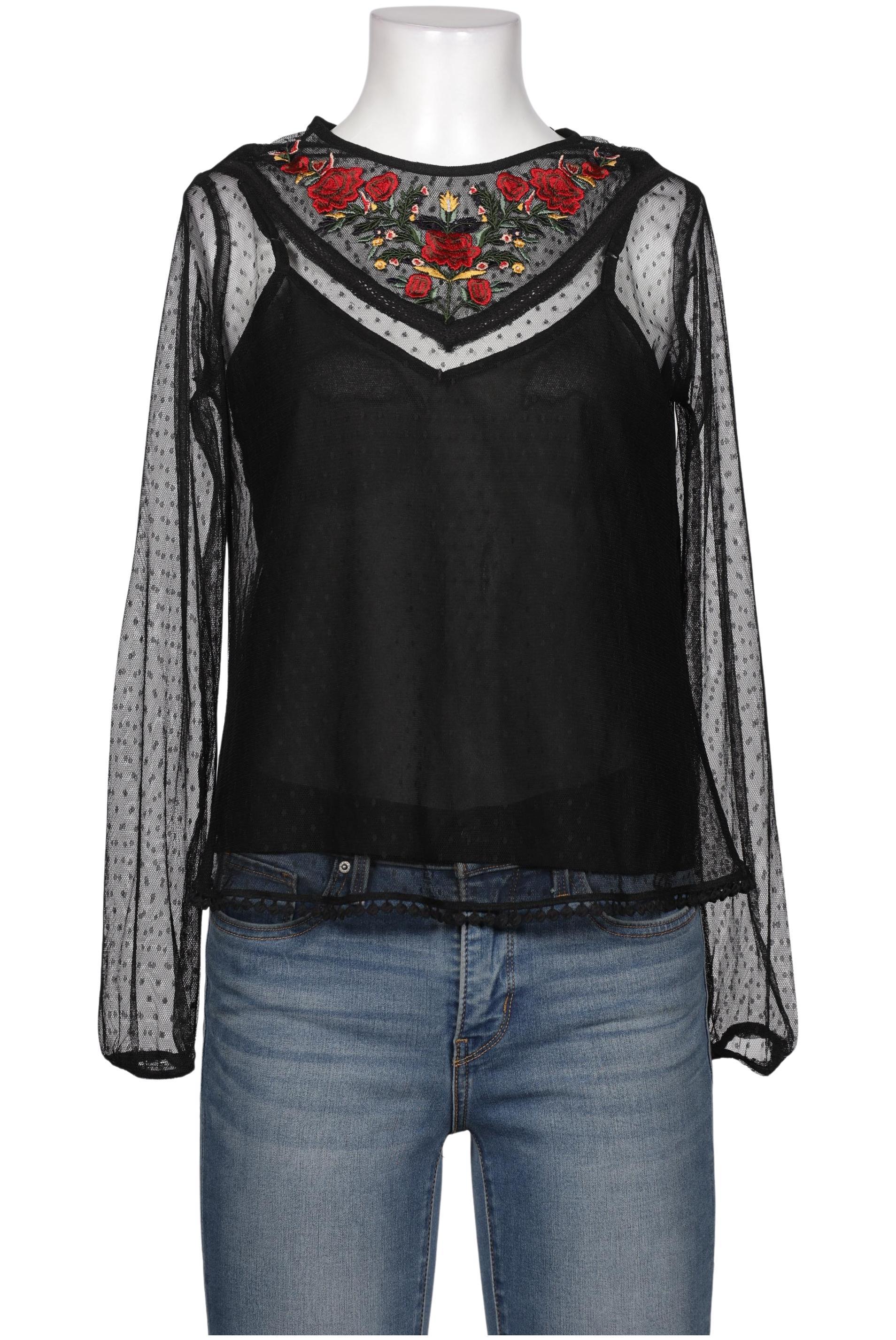 

Superdry Damen Bluse, schwarz, Gr. 36