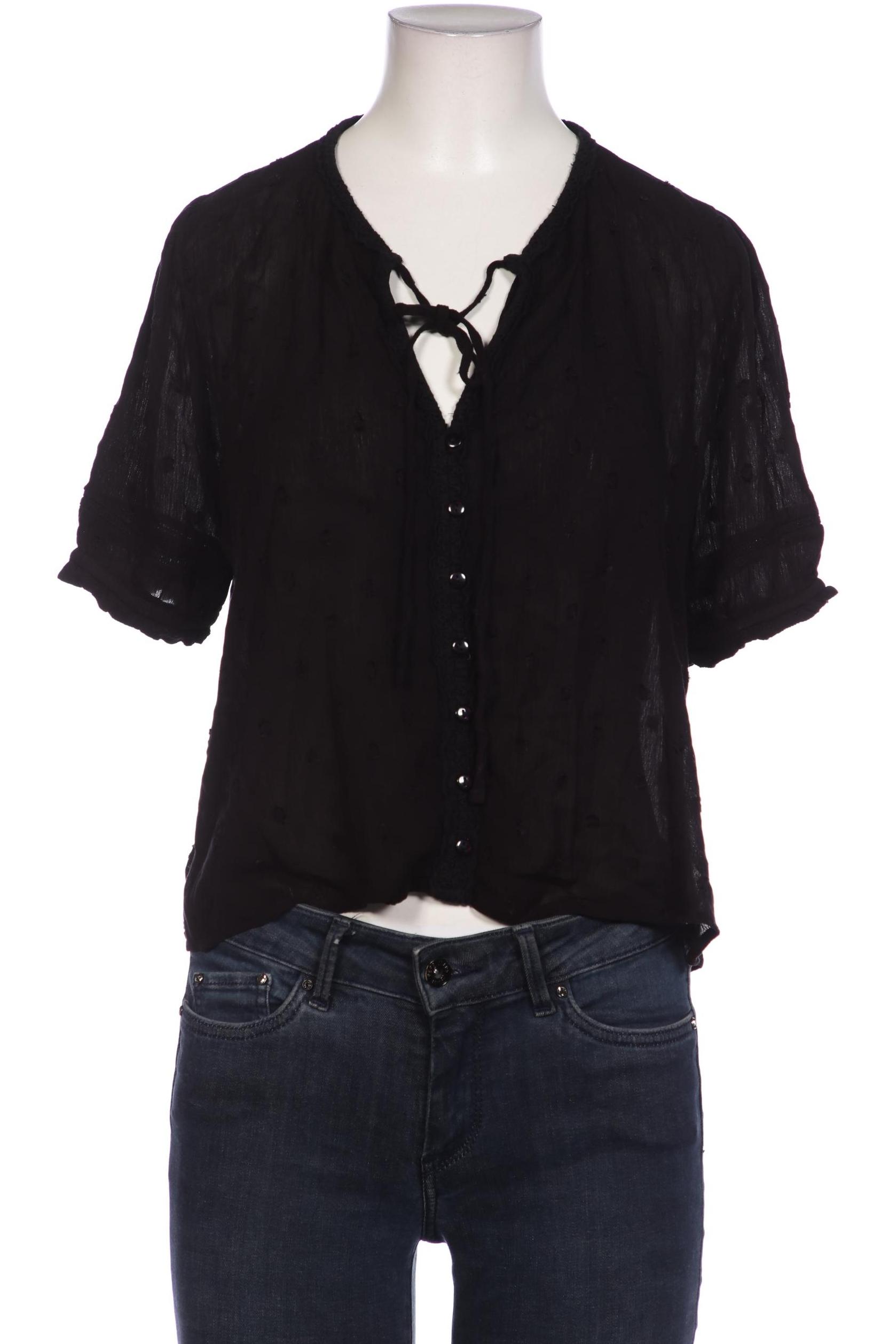 

Superdry Damen Bluse, schwarz, Gr. 36