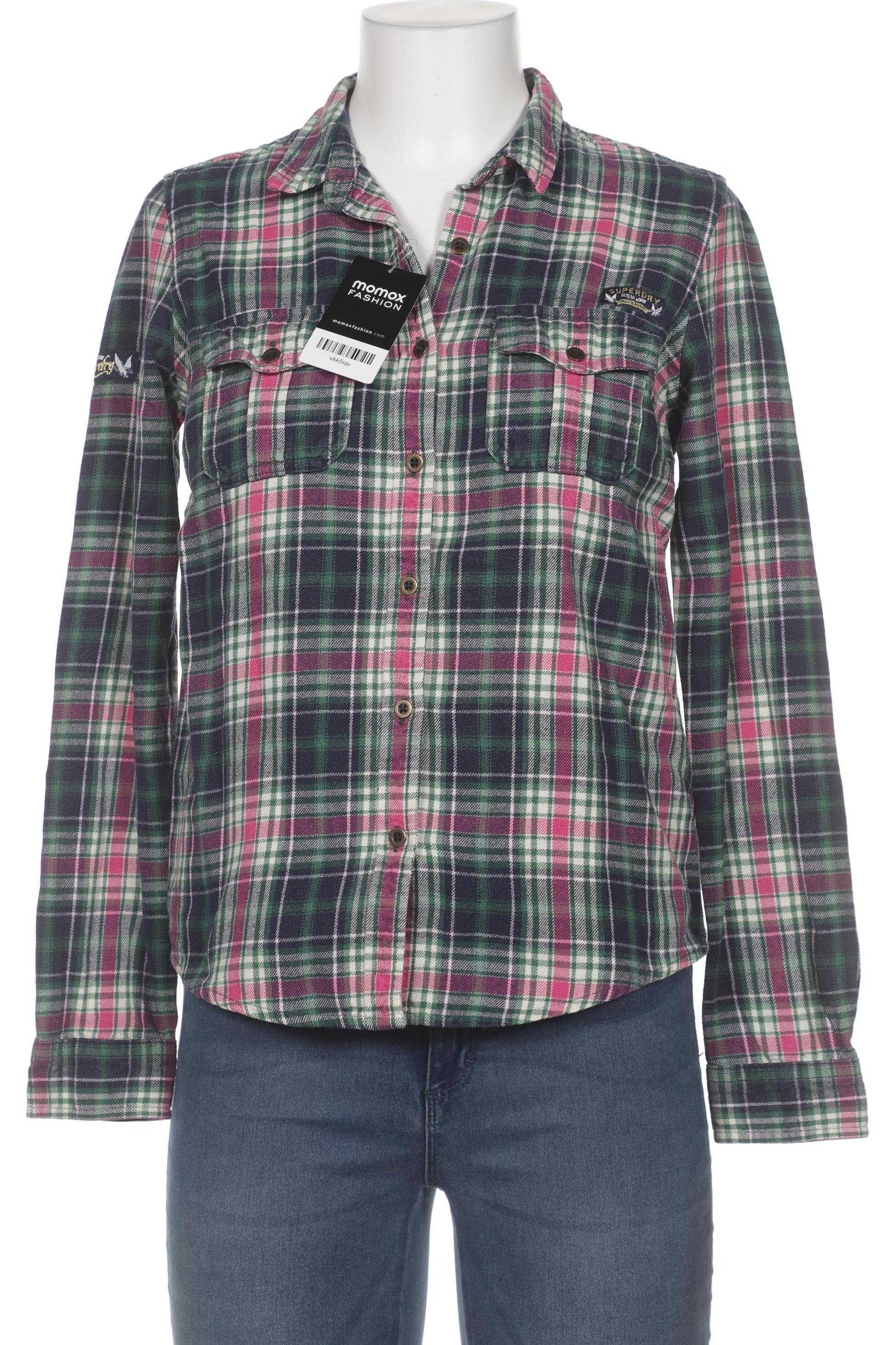 

Superdry Damen Bluse, grün, Gr. 38
