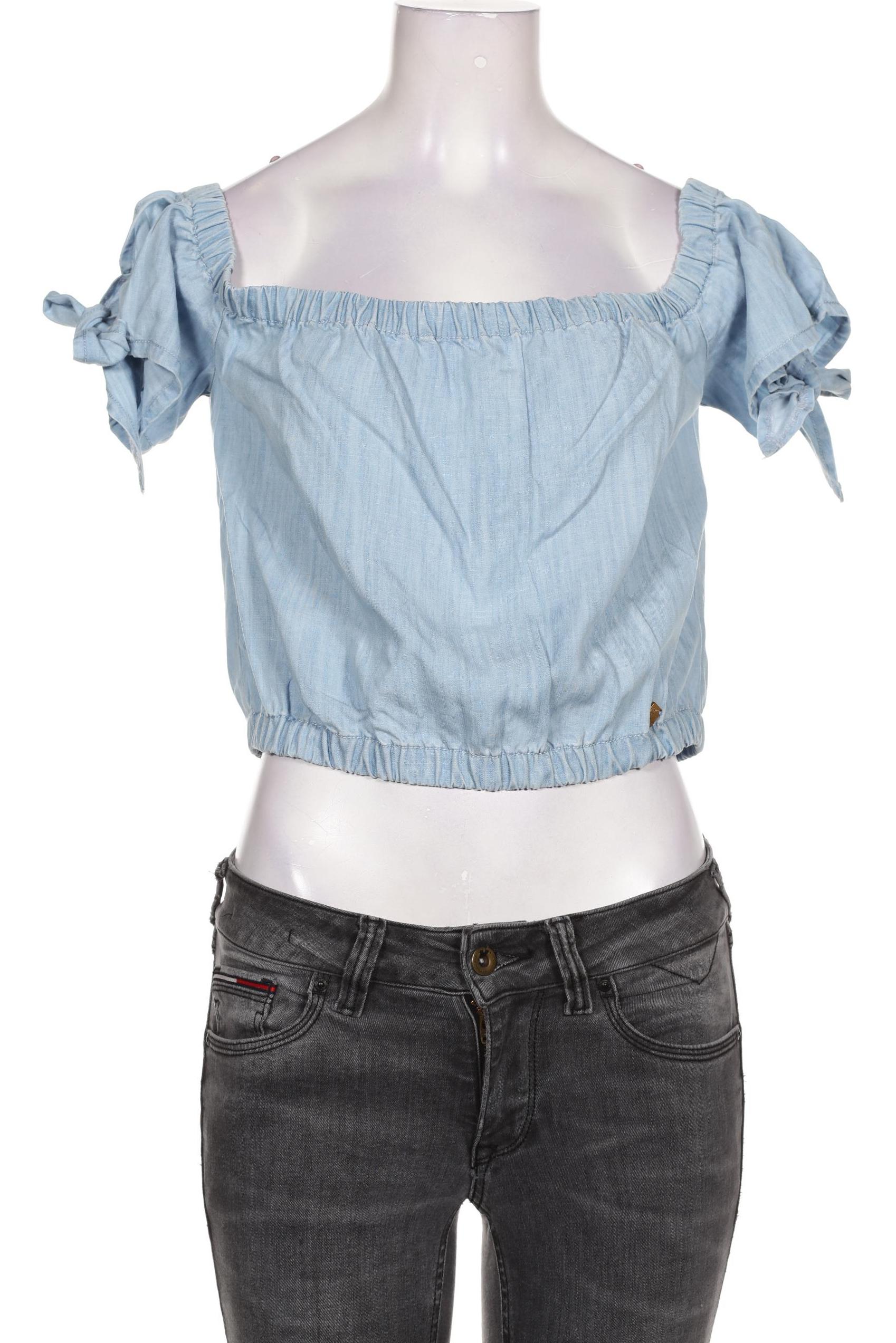 

Superdry Damen Bluse, hellblau