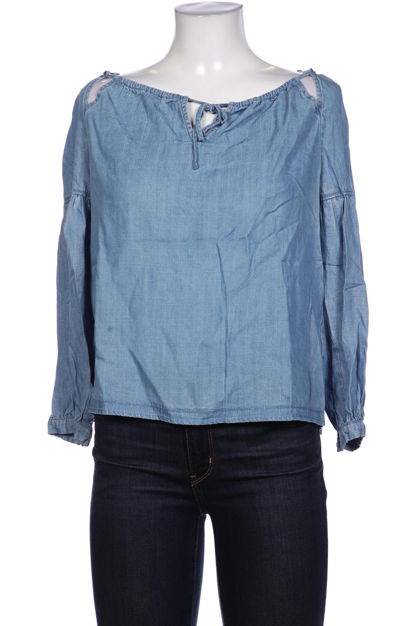 

Superdry Damen Bluse, blau, Gr. 38