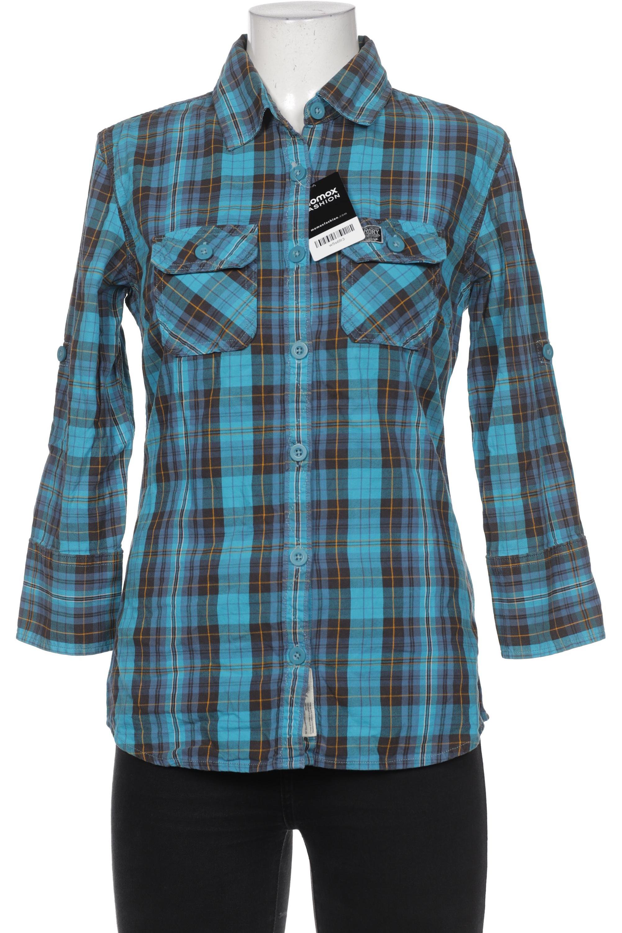 

Superdry Damen Bluse, blau, Gr. 42