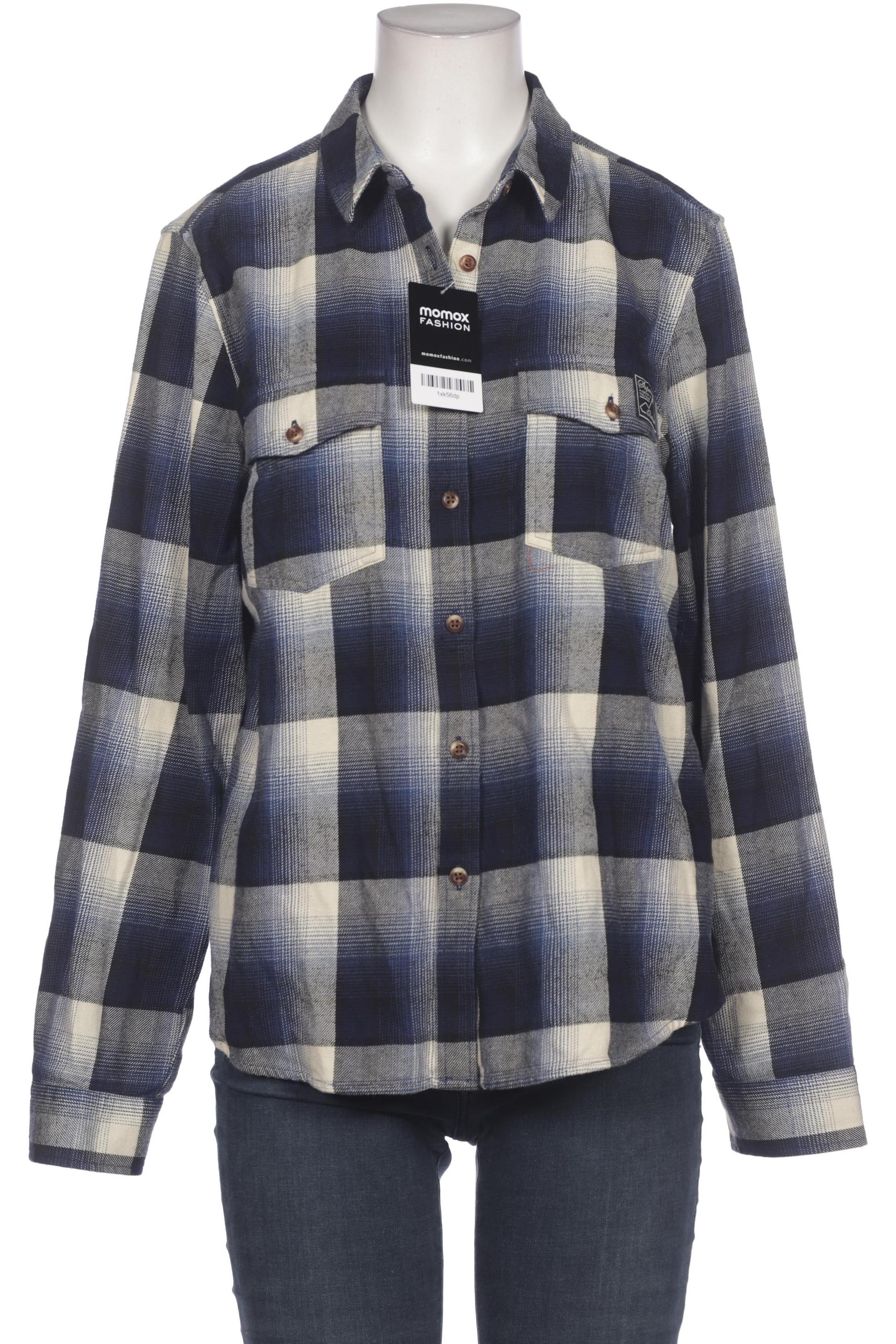 

Superdry Damen Bluse, blau, Gr. 38