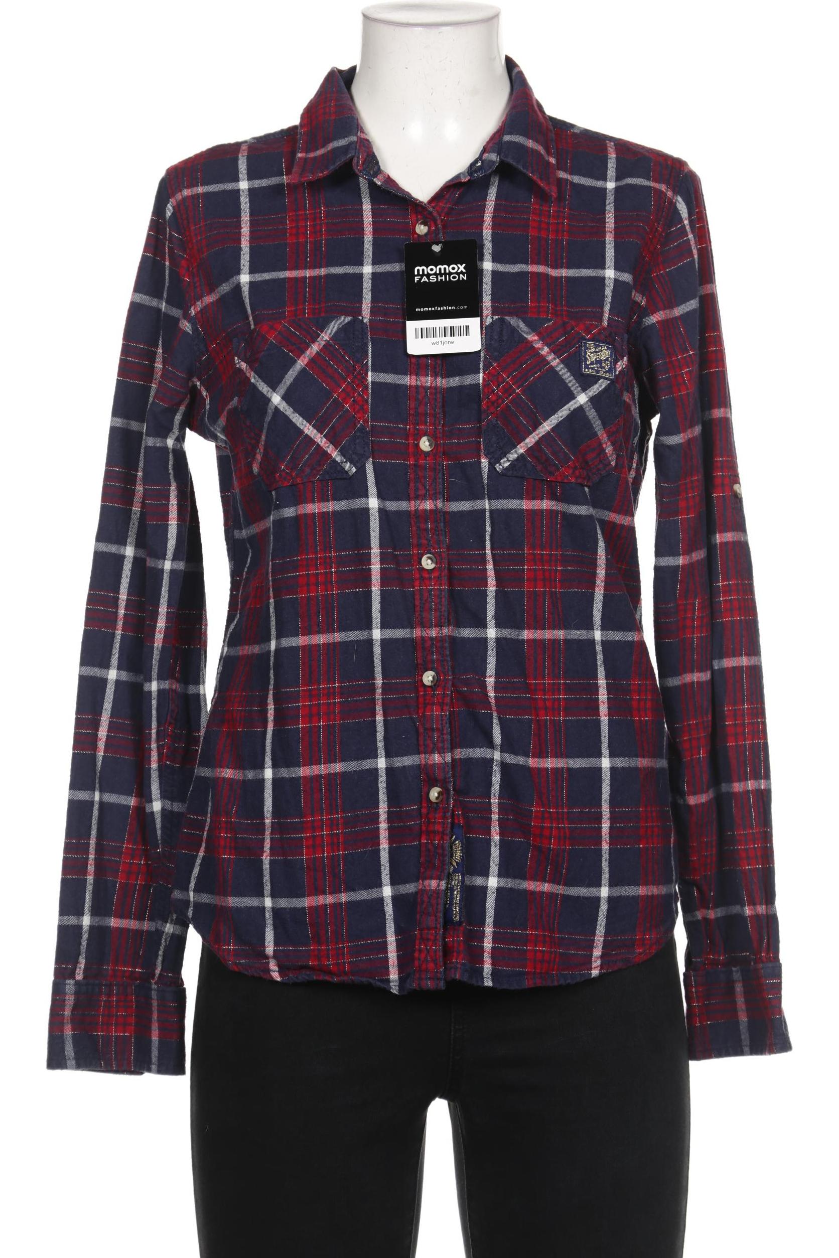 

Superdry Damen Bluse, marineblau