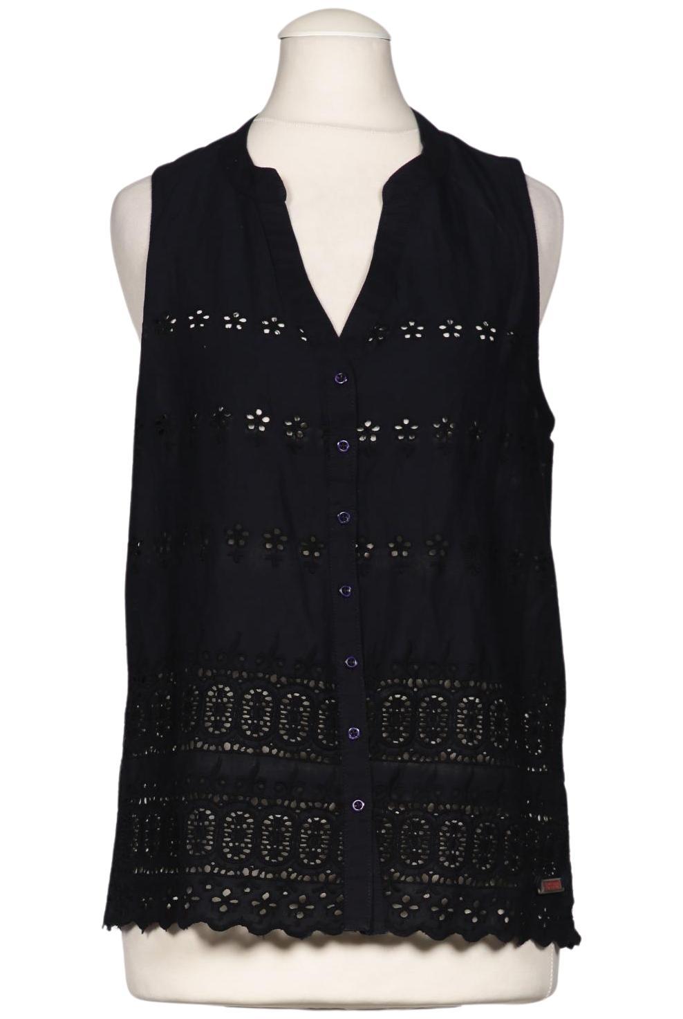 

Superdry Damen Bluse, marineblau, Gr. 34