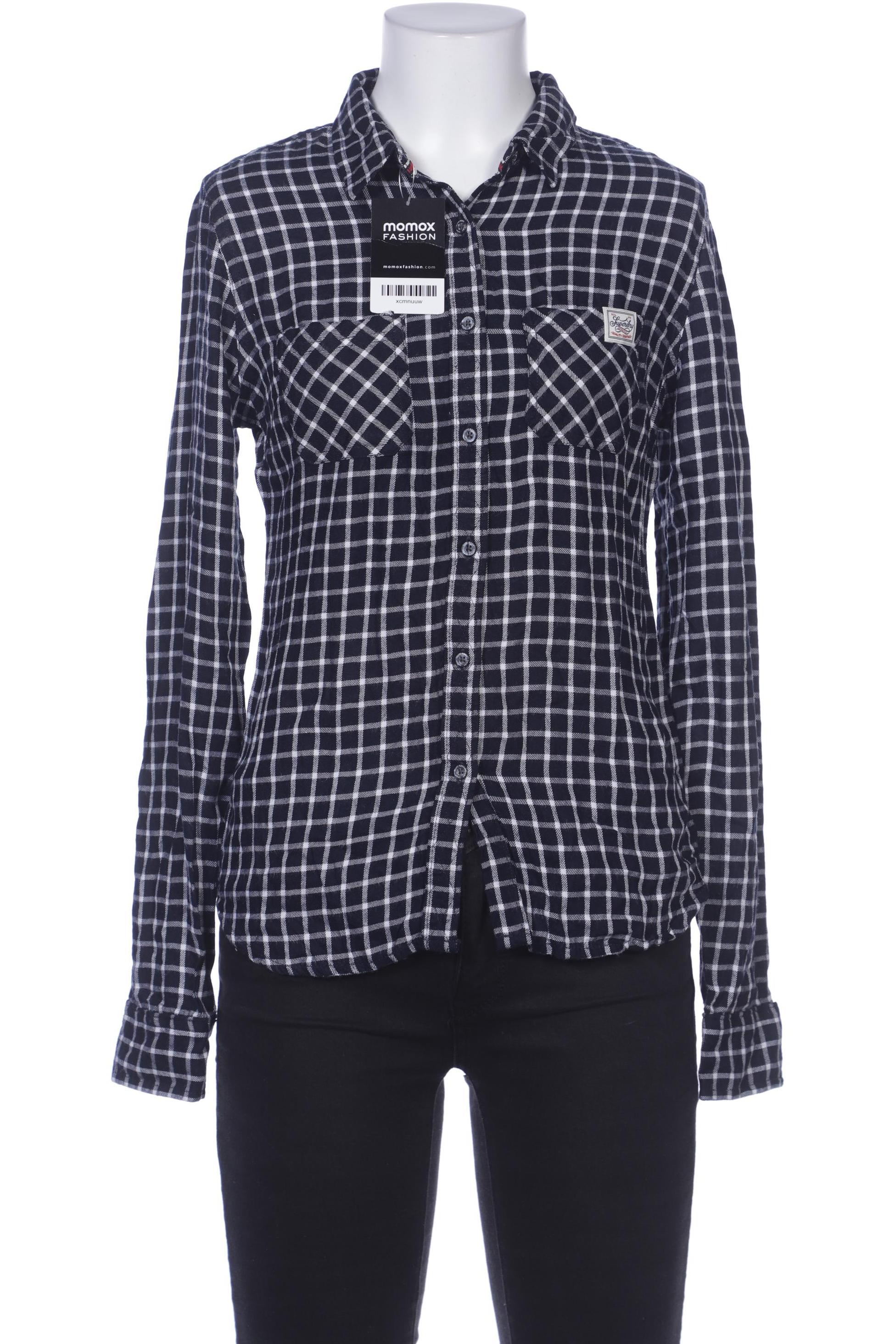 

Superdry Damen Bluse, marineblau, Gr. 34