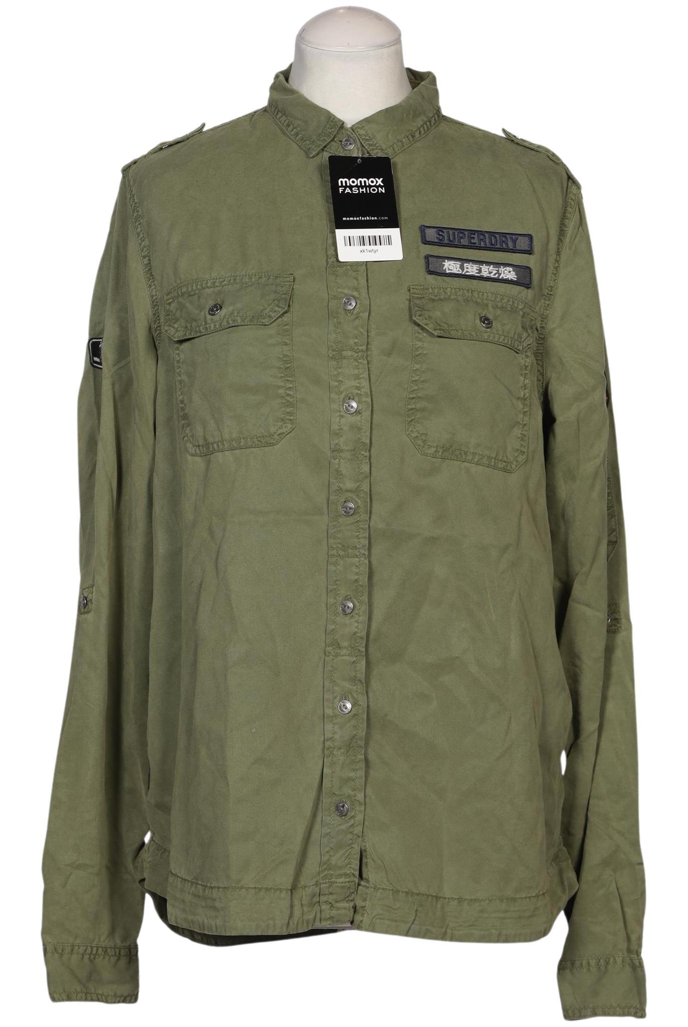

Superdry Damen Bluse, grün, Gr. 38
