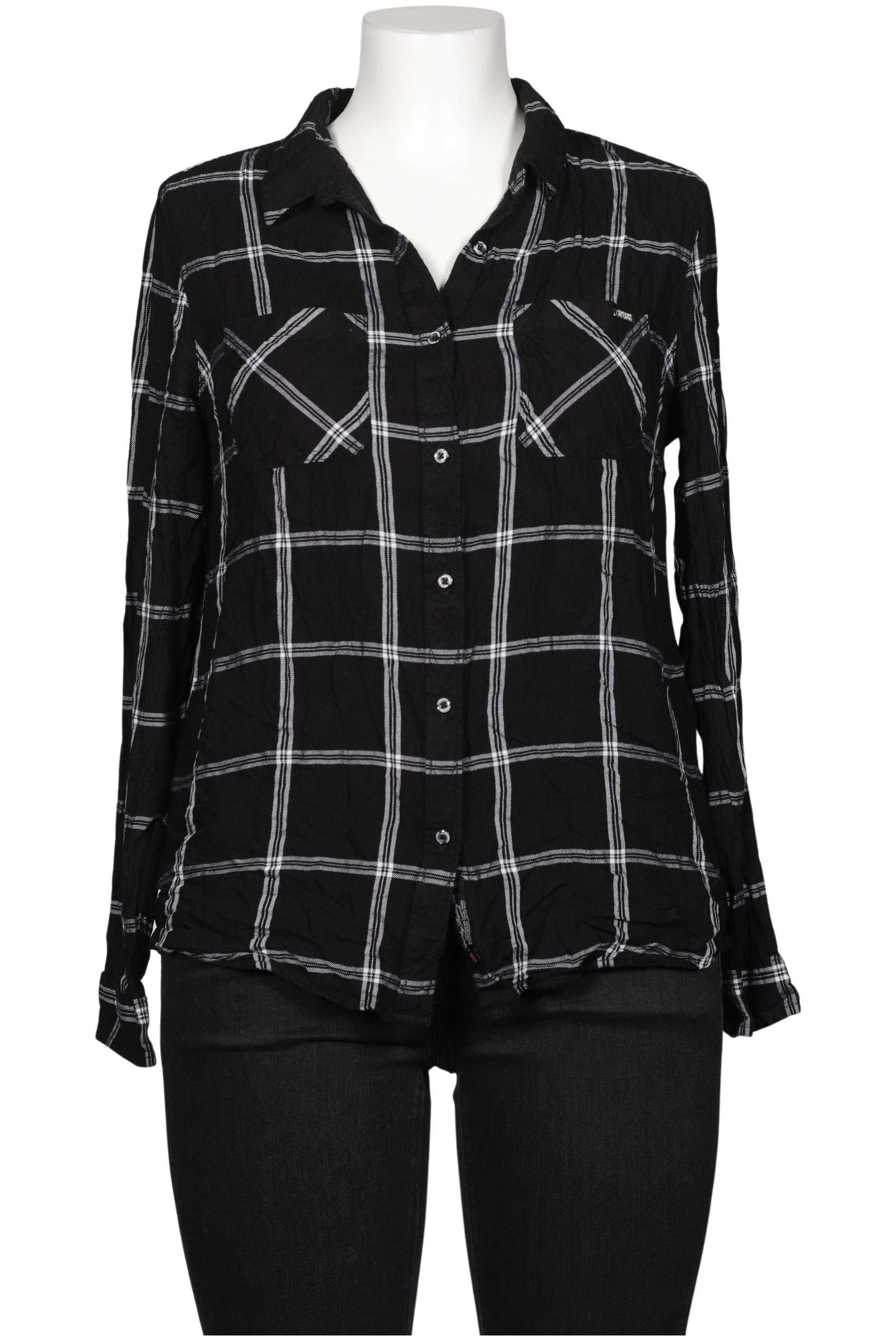 

Superdry Damen Bluse, schwarz, Gr. 44