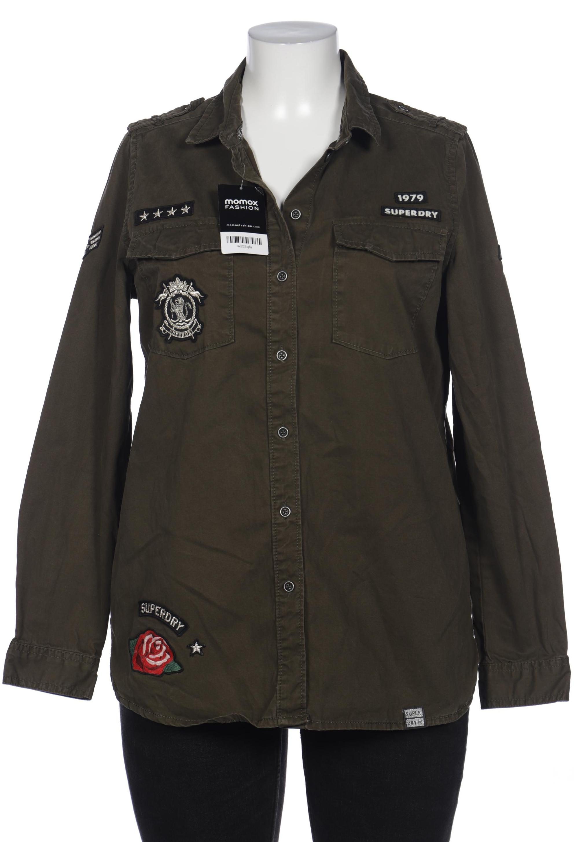 

Superdry Damen Bluse, grün