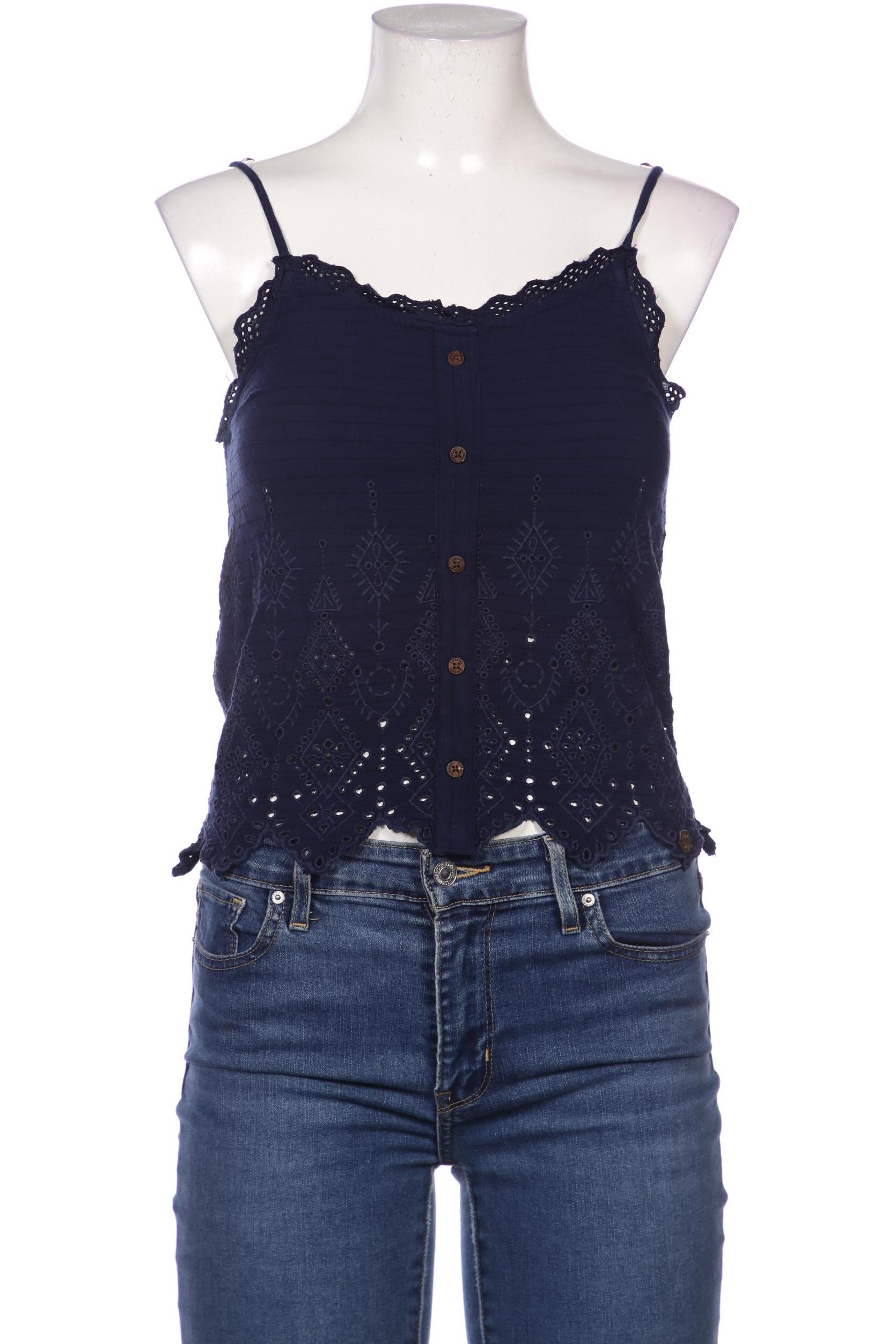 

Superdry Damen Bluse, marineblau