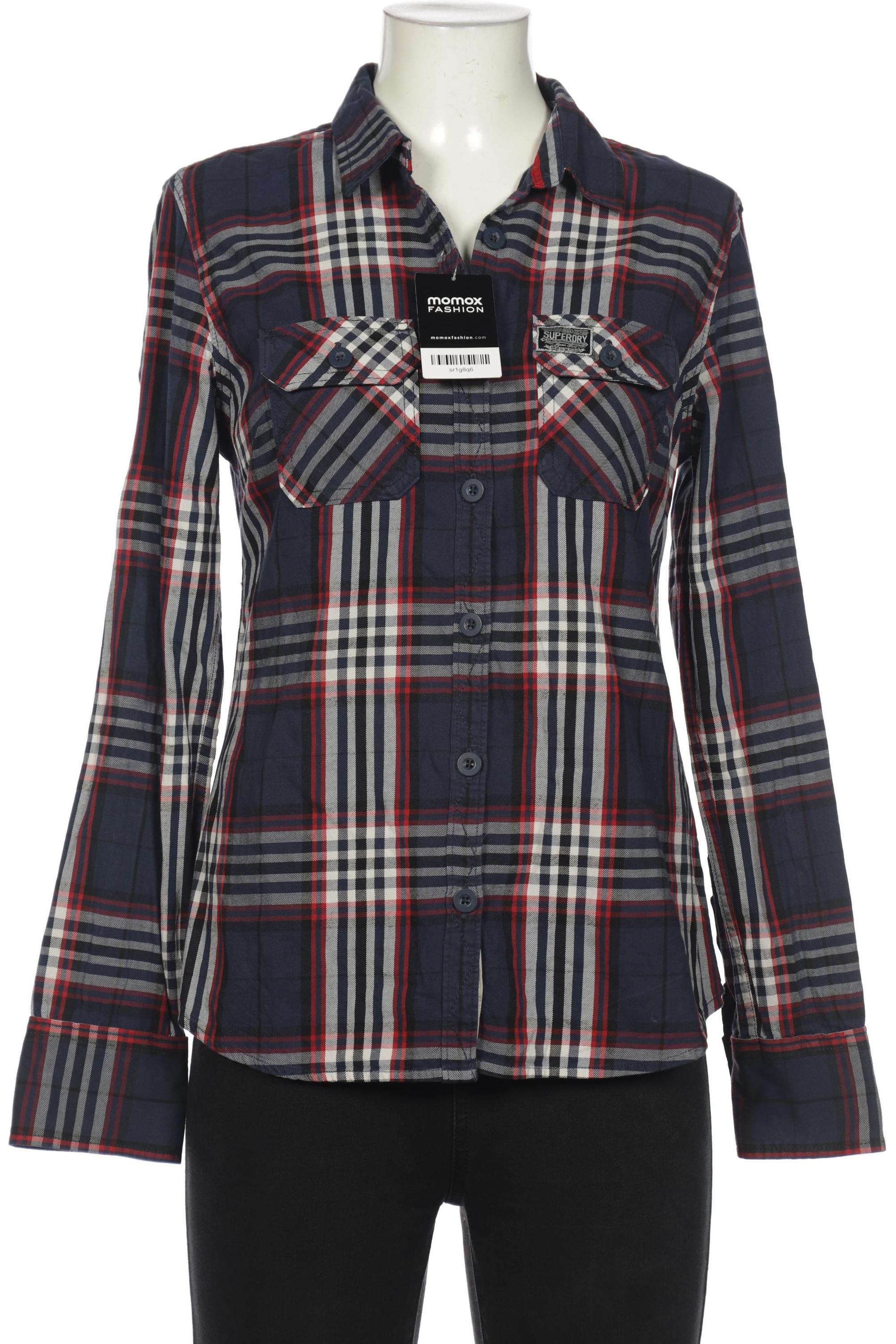 

Superdry Damen Bluse, marineblau, Gr. 42
