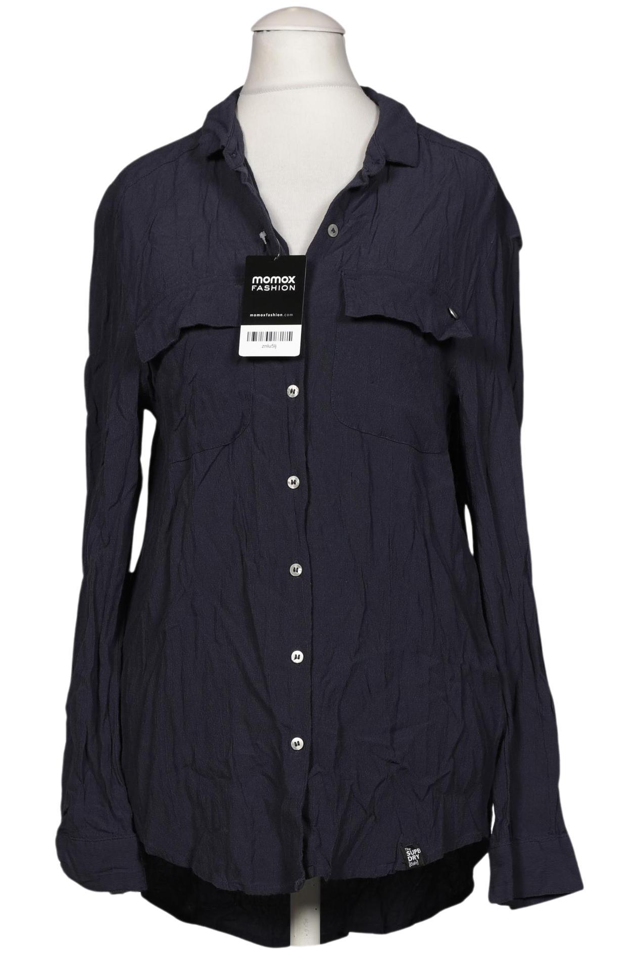

Superdry Damen Bluse, marineblau, Gr. 38