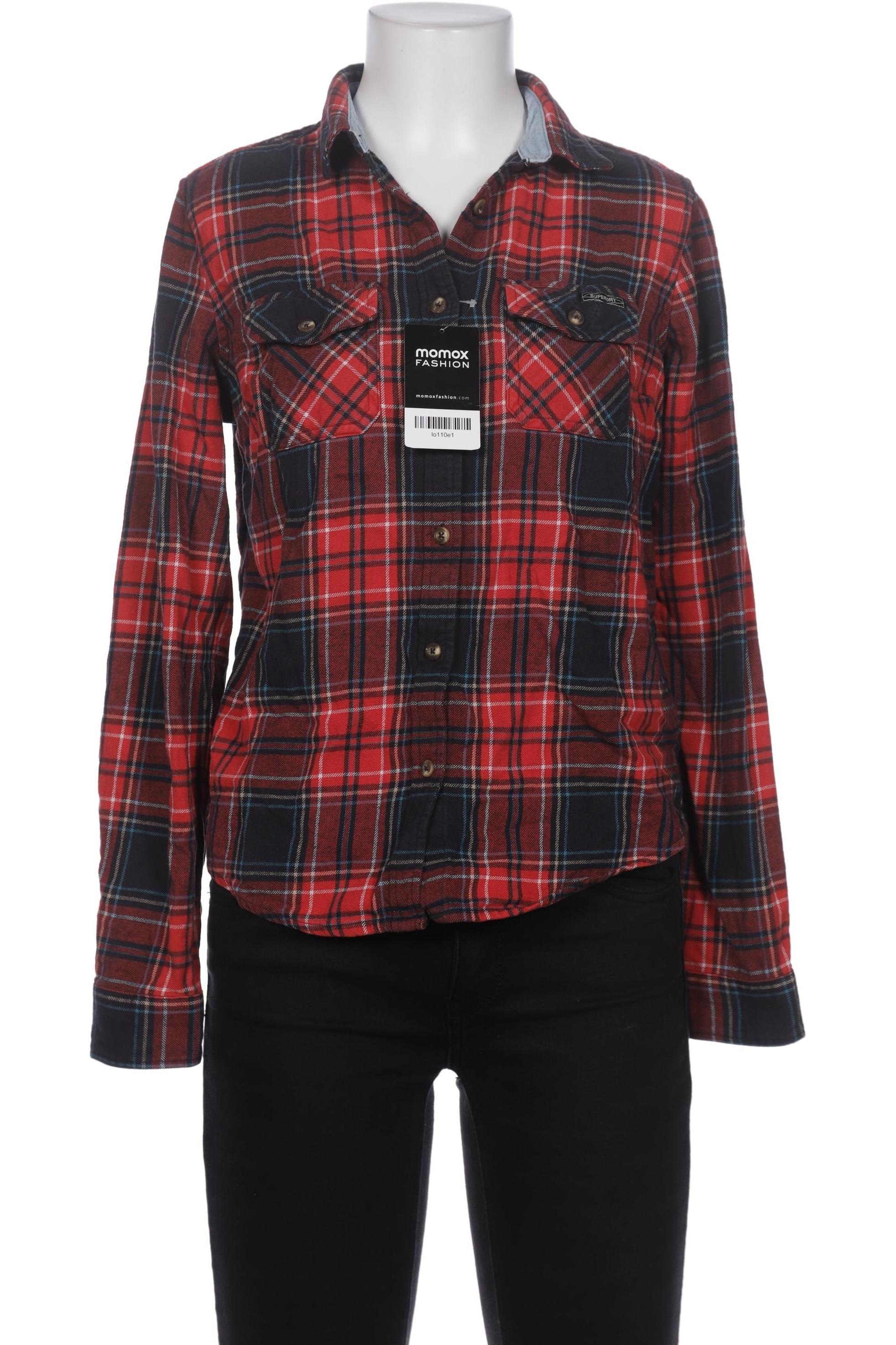 

Superdry Damen Bluse, rot, Gr. 36