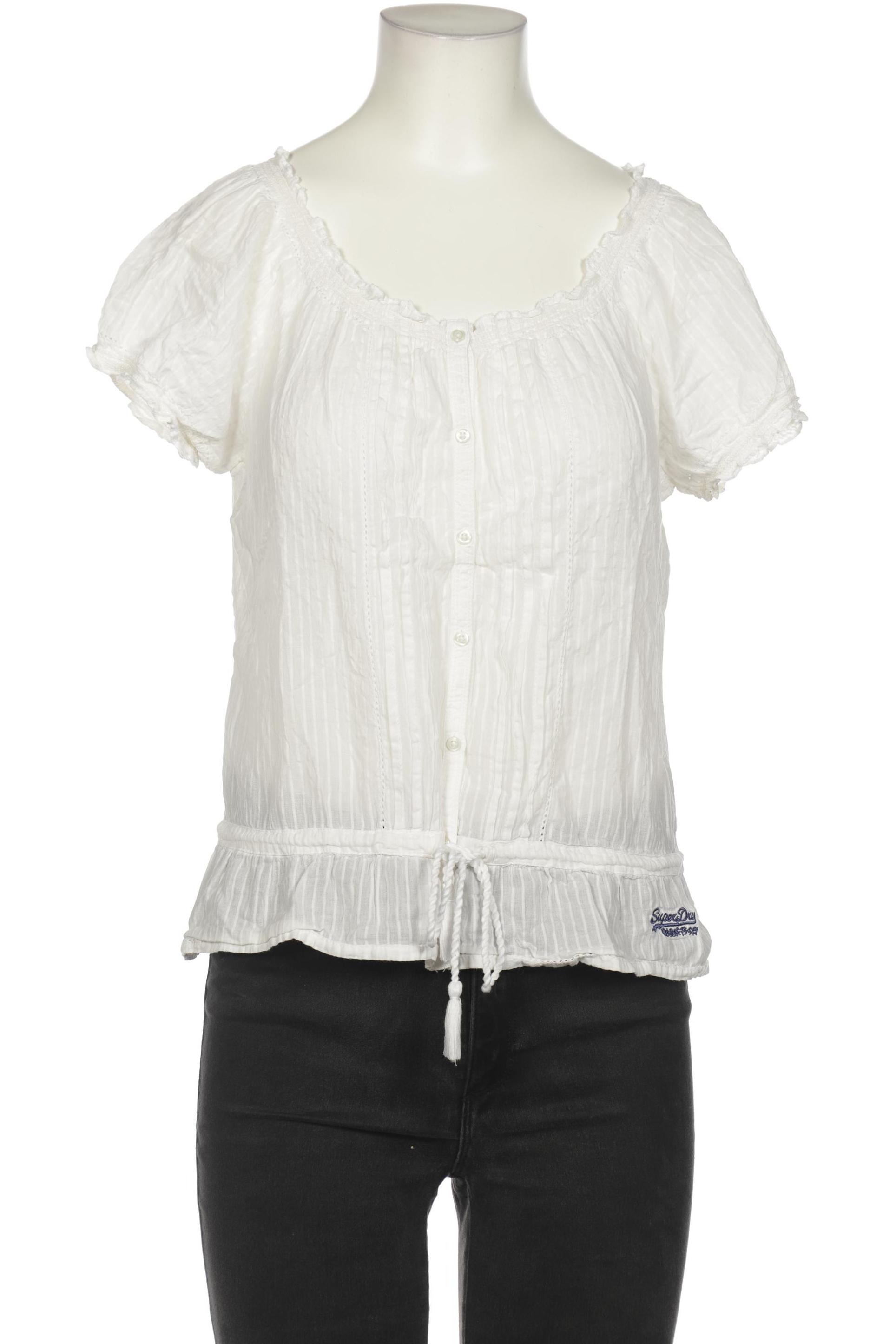 

Superdry Damen Bluse, cremeweiß