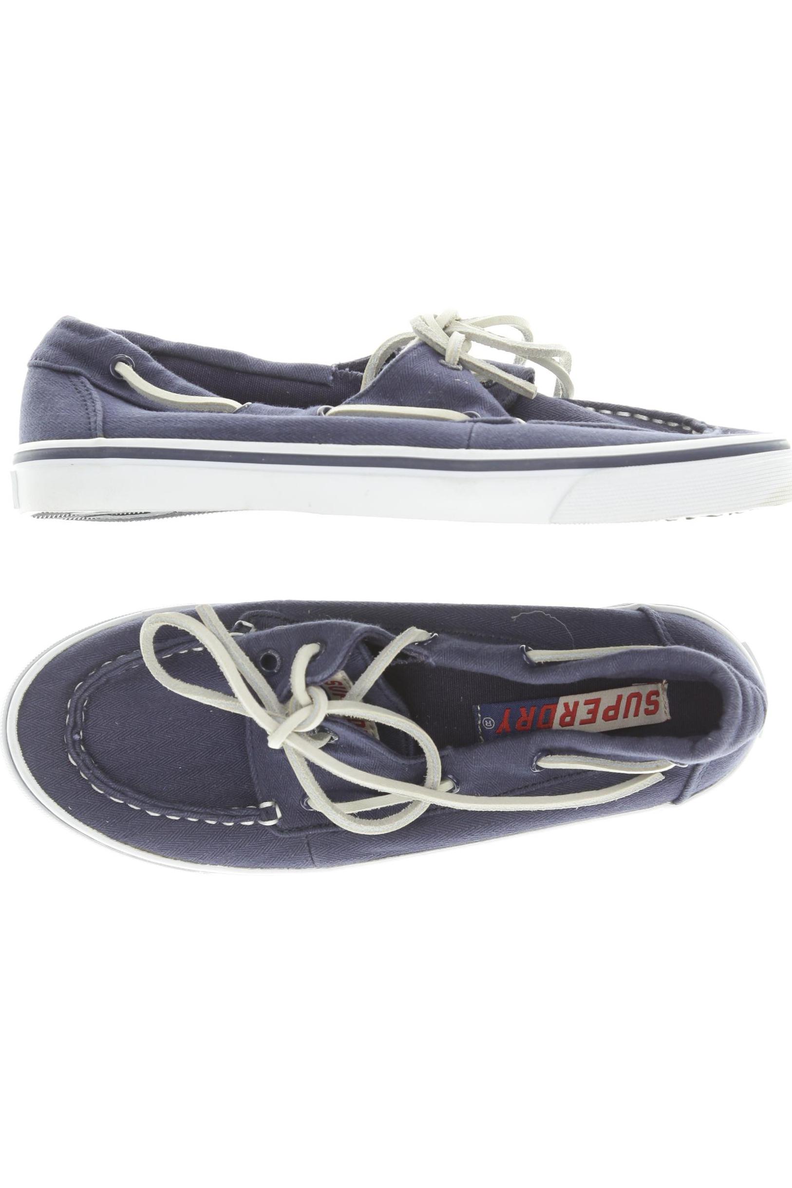

Superdry Damen Halbschuh, marineblau, Gr. 35