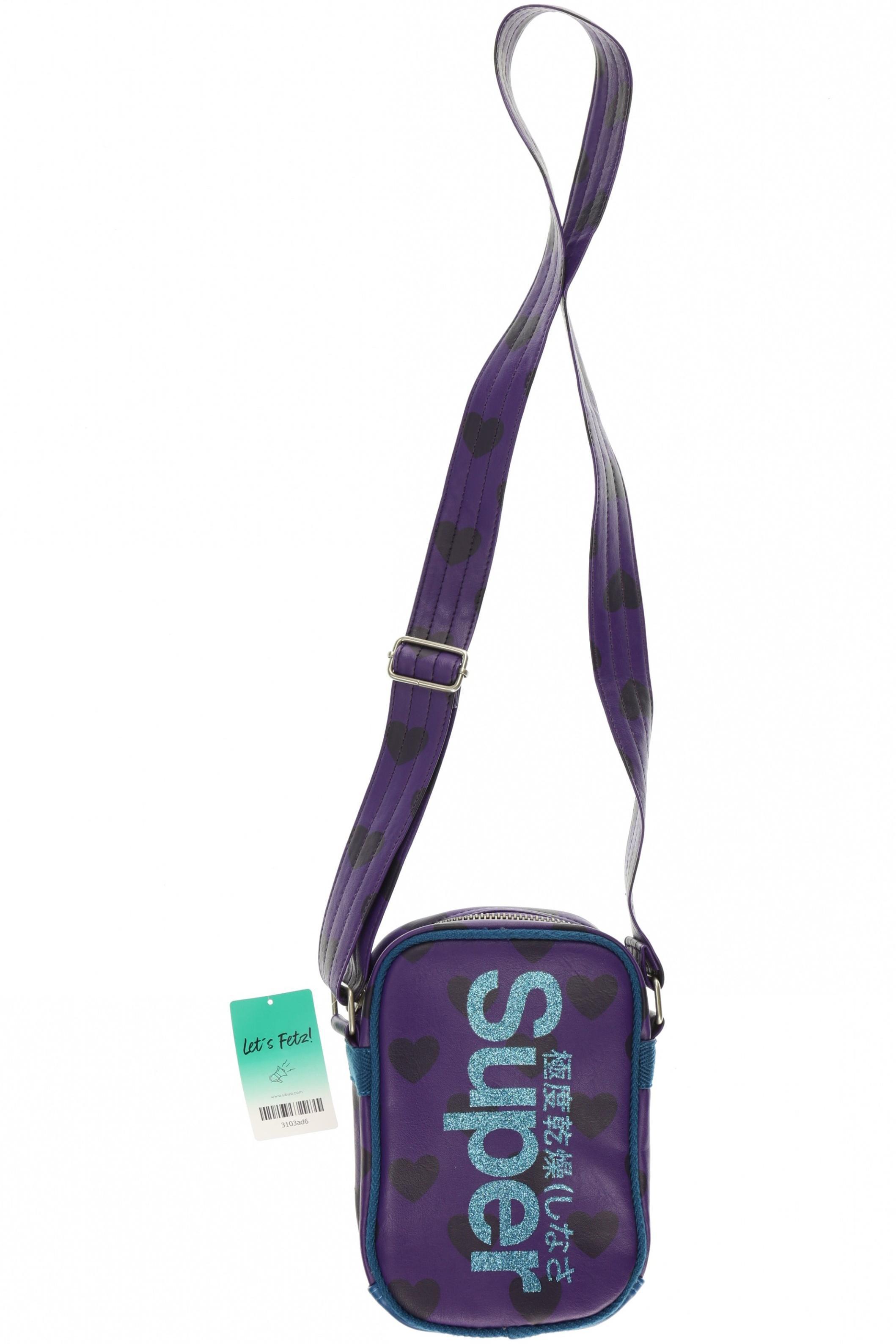 

Superdry Damen Handtasche, lila, Gr.