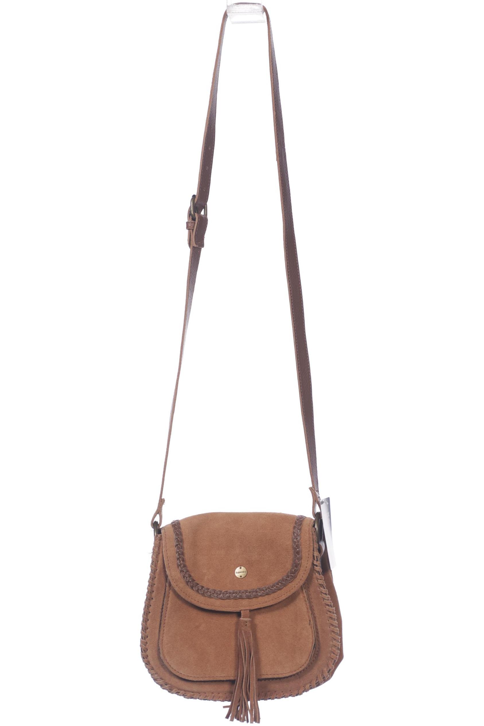 

Superdry Damen Handtasche, beige, Gr.