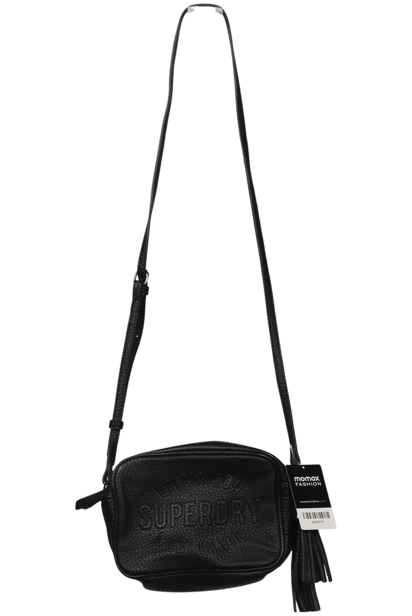 

Superdry Damen Handtasche, schwarz, Gr.