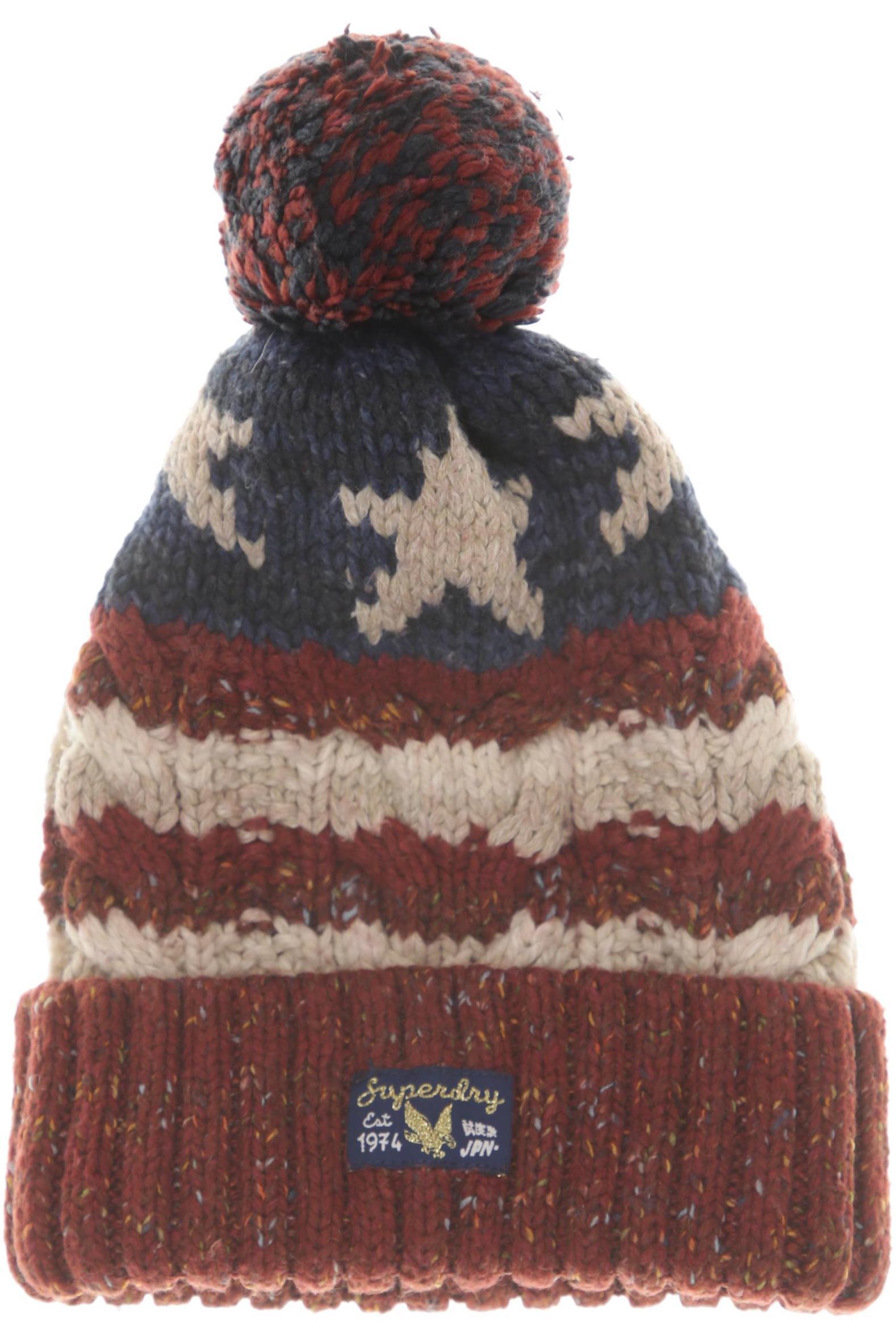 

Superdry Damen Hut/Mütze, rot, Gr.