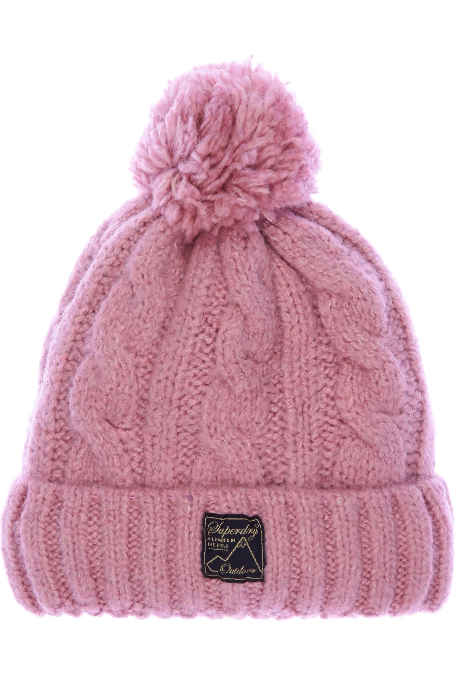 

Superdry Damen Hut/Mütze, pink, Gr. uni