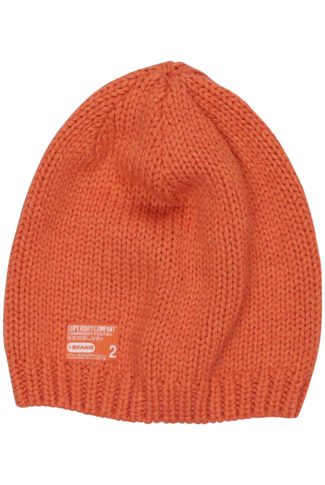 

Superdry Damen Hut/Mütze, orange, Gr. uni