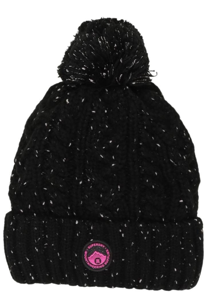

Superdry Damen Hut/Mütze, schwarz, Gr. uni