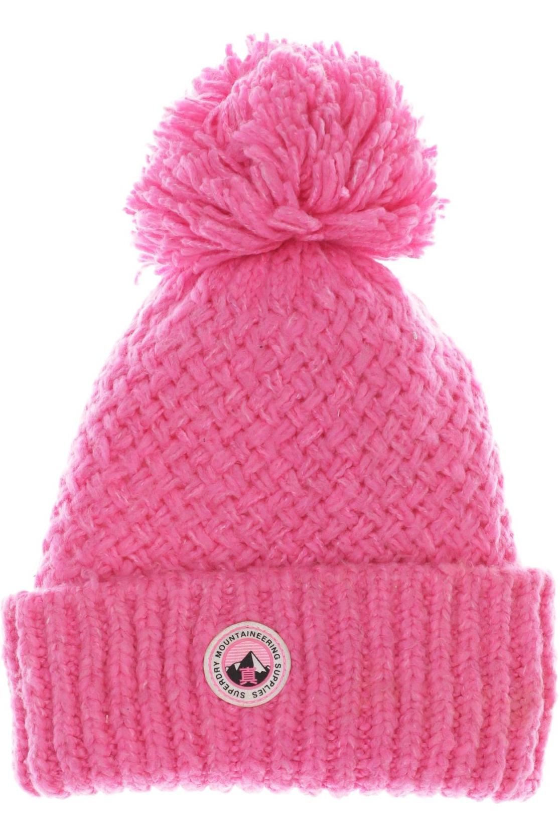 

Superdry Damen Hut/Mütze, pink, Gr. uni