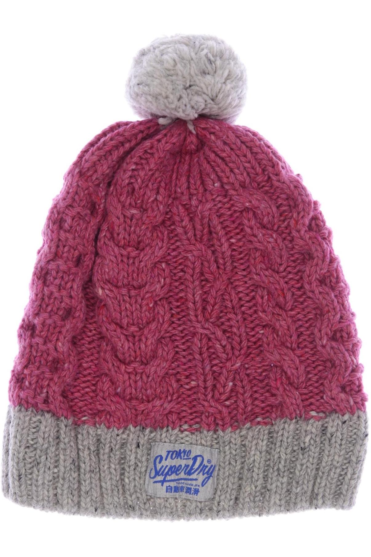 

Superdry Damen Hut/Mütze, pink, Gr. uni