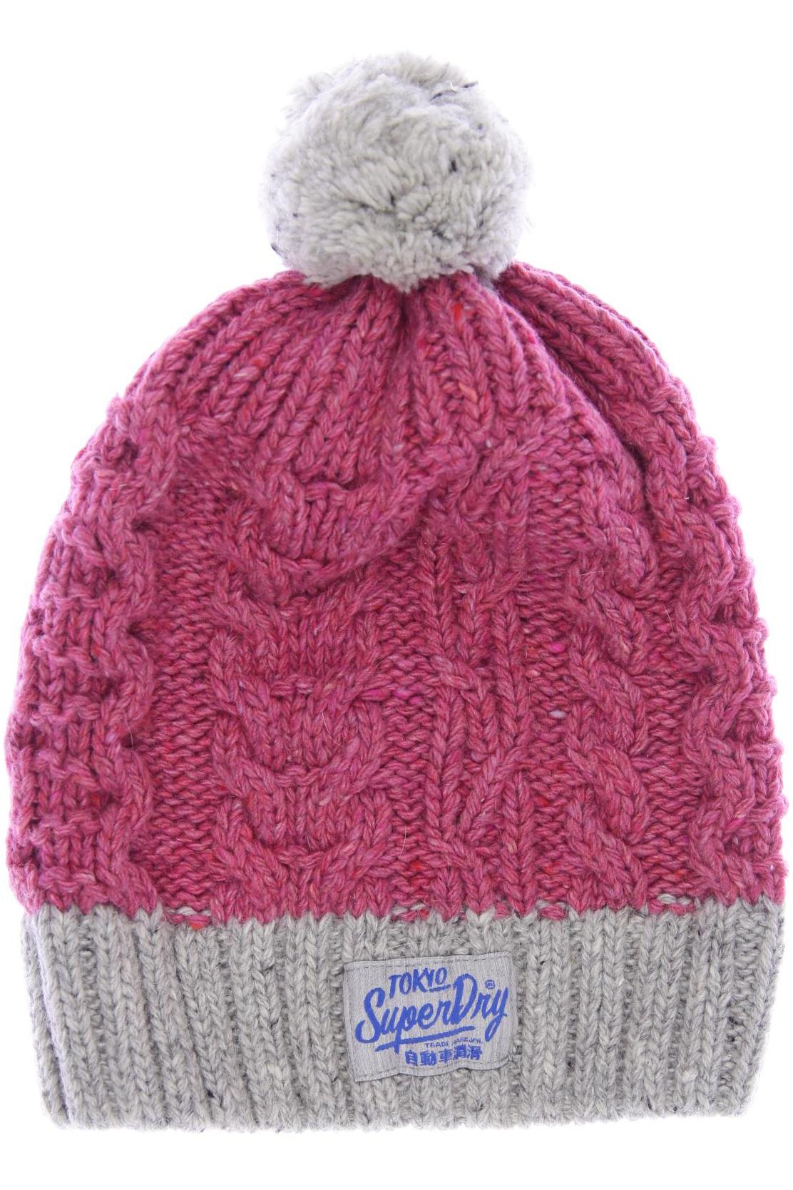 

Superdry Damen Hut/Mütze, pink, Gr. uni