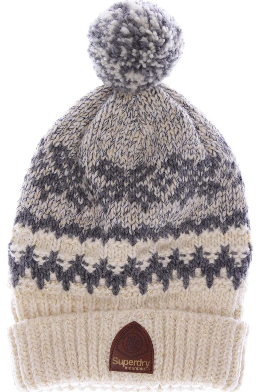 

Superdry Damen Hut/Mütze, grau
